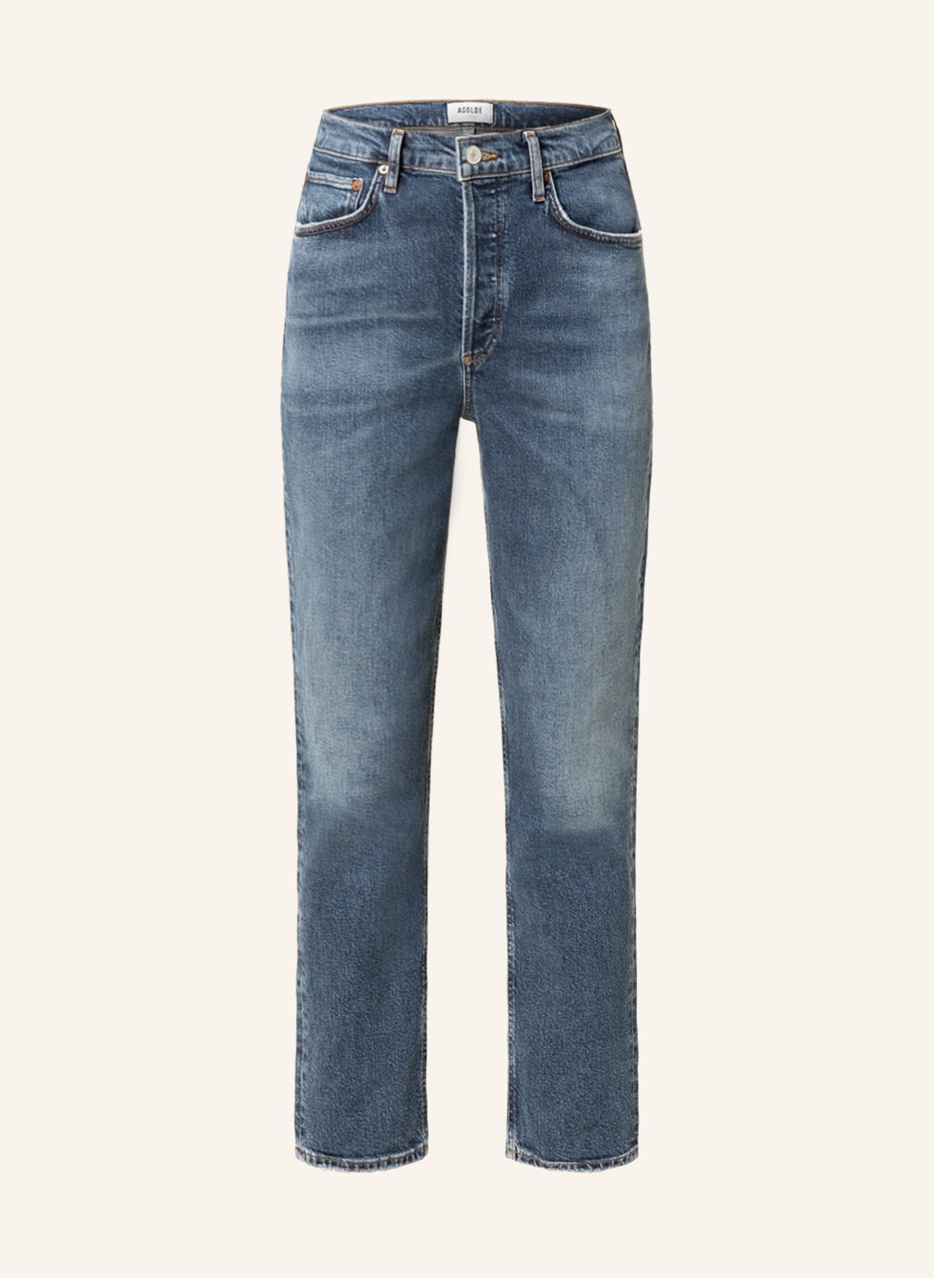 AGOLDE Straight Jeans RILEY, Farbe: Cypher dk vint indigo (Bild 1)