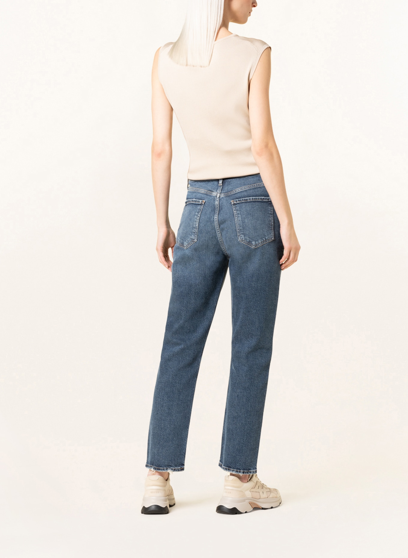 AGOLDE Straight Jeans RILEY, Farbe: Cypher dk vint indigo (Bild 3)