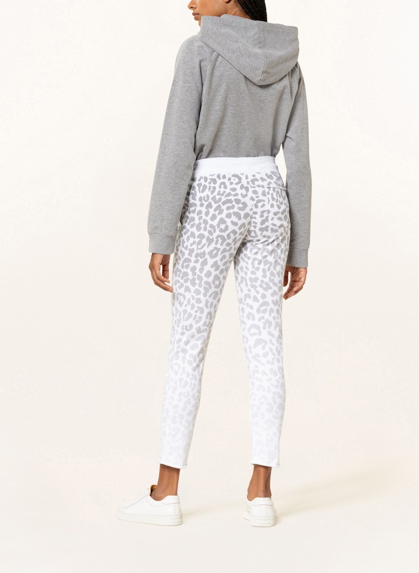 Juvia Sweatpants, Color: WHITE/ GRAY/ LIGHT GRAY (Image 3)