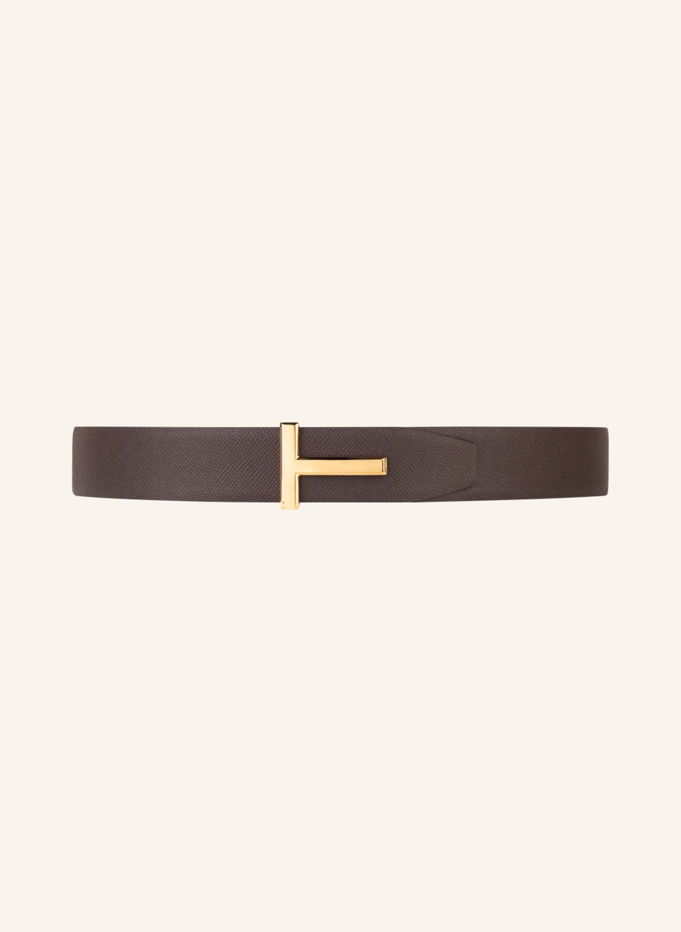 TOM FORD Reversible leather belt, Color: DARK BROWN (Image 2)