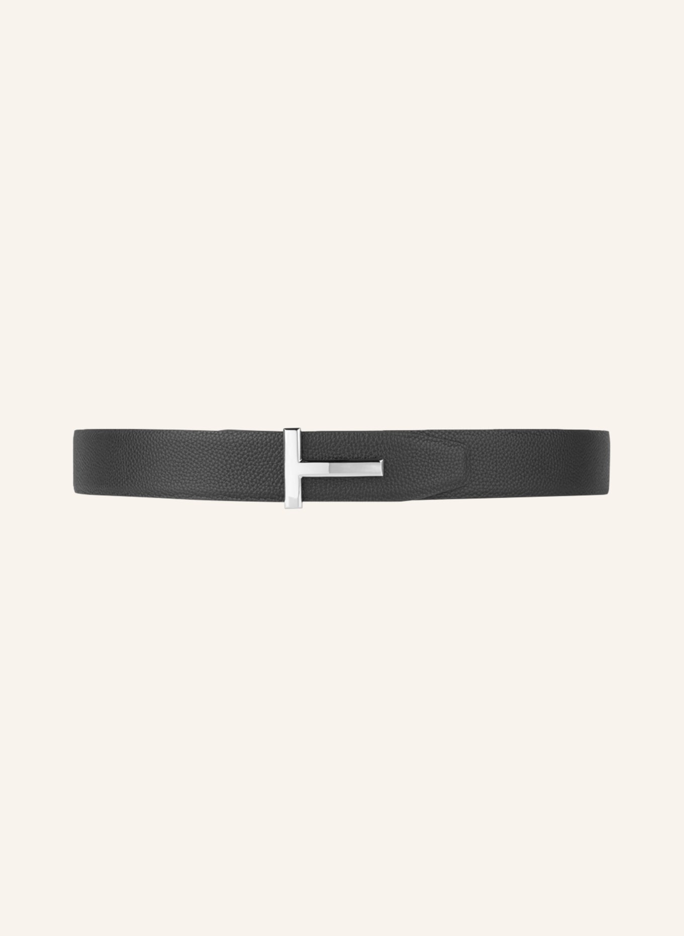 TOM FORD Leather belt, Color: DARK BROWN (Image 2)