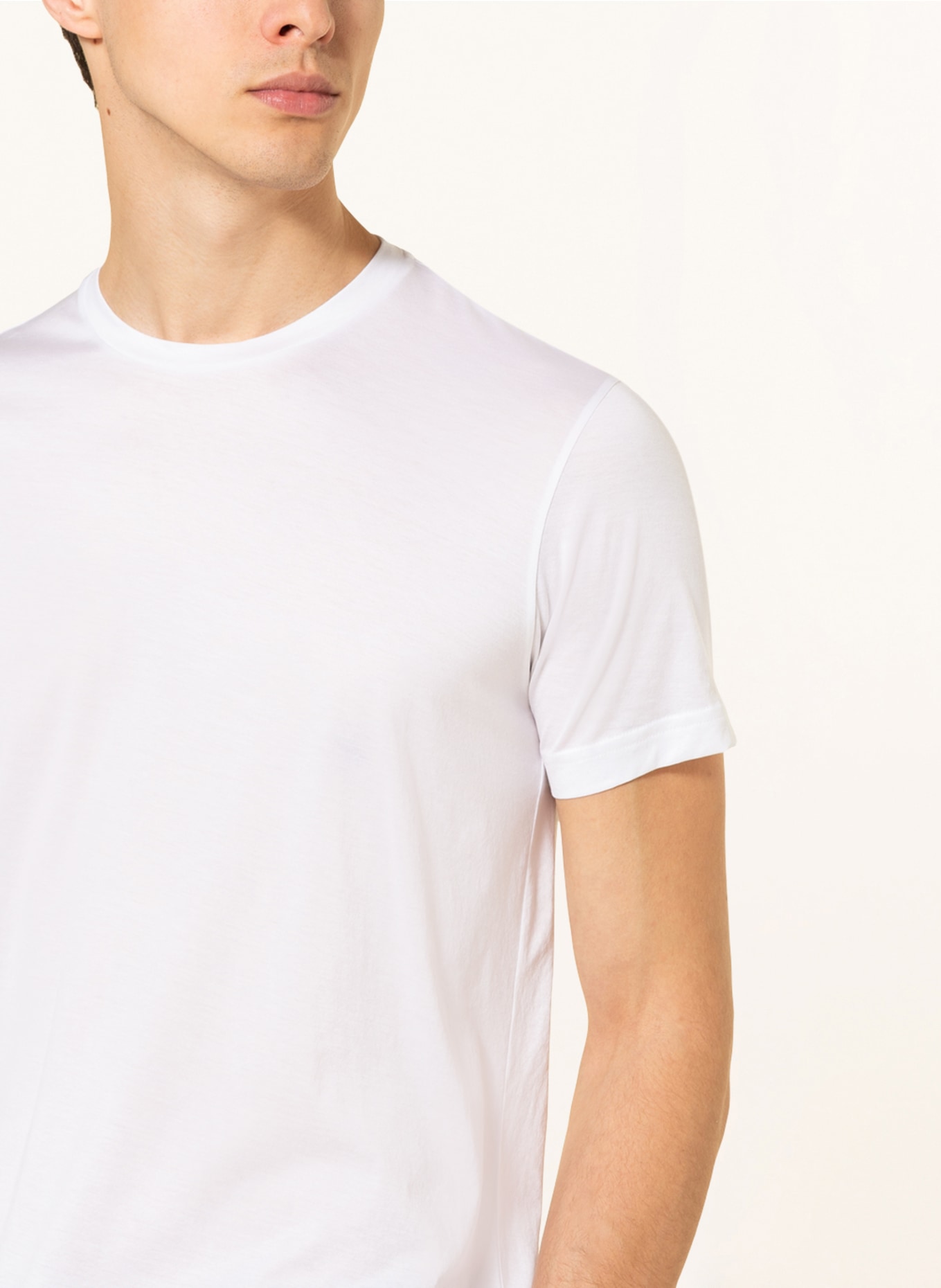 Stefan Brandt T-shirt ENNO ULTRA 100 , Color: WHITE (Image 4)