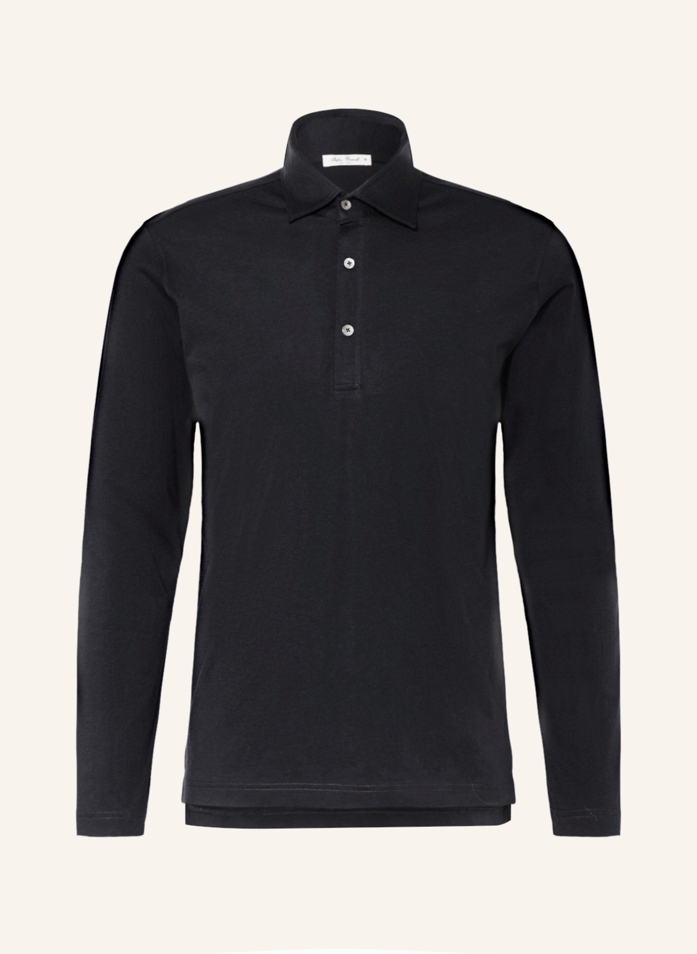 Stefan Brandt Jersey polo shirt LUIS: DARK BLUE