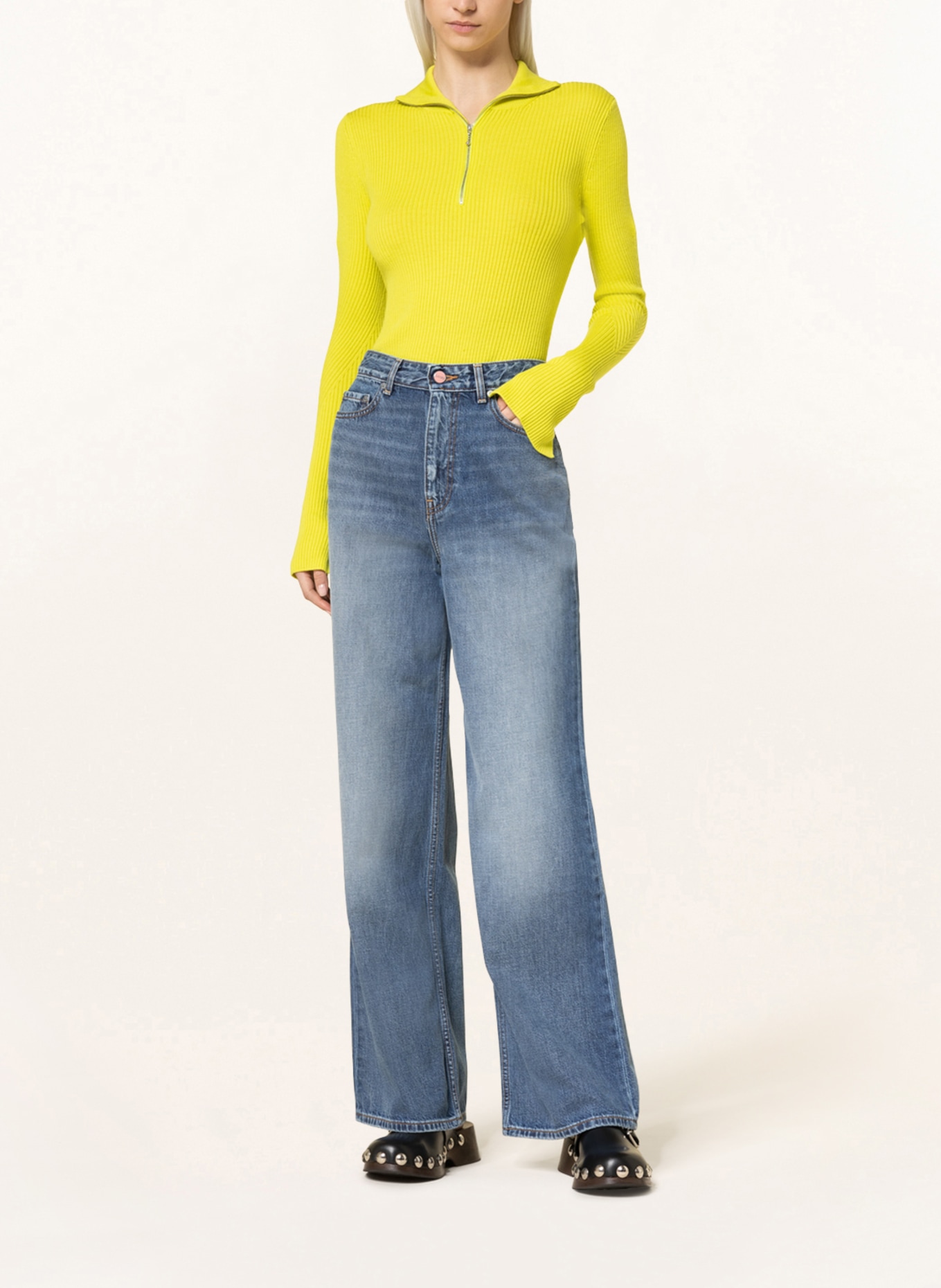 GANNI Straight jeans MAGNY , Color: 567 
MID BLUE VINTAGE (Image 2)