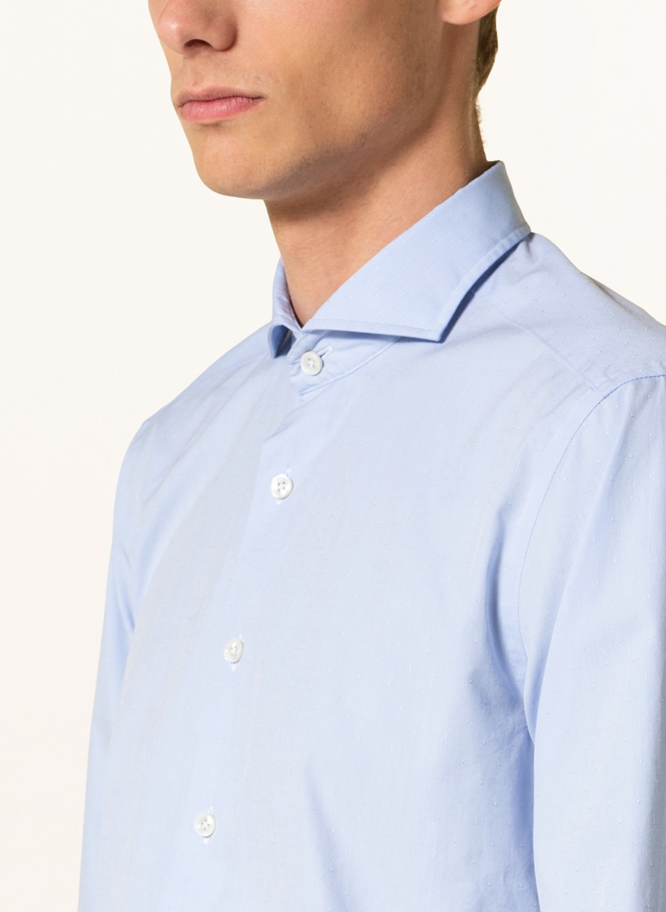 OLYMP SIGNATURE Hemd tailored fit, Farbe: HELLBLAU (Bild 4)