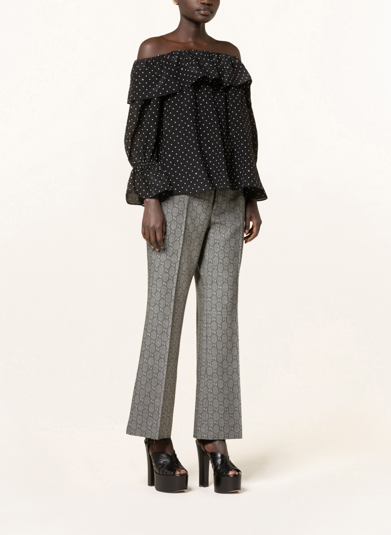 Gucci off the shoulder top new arrivals