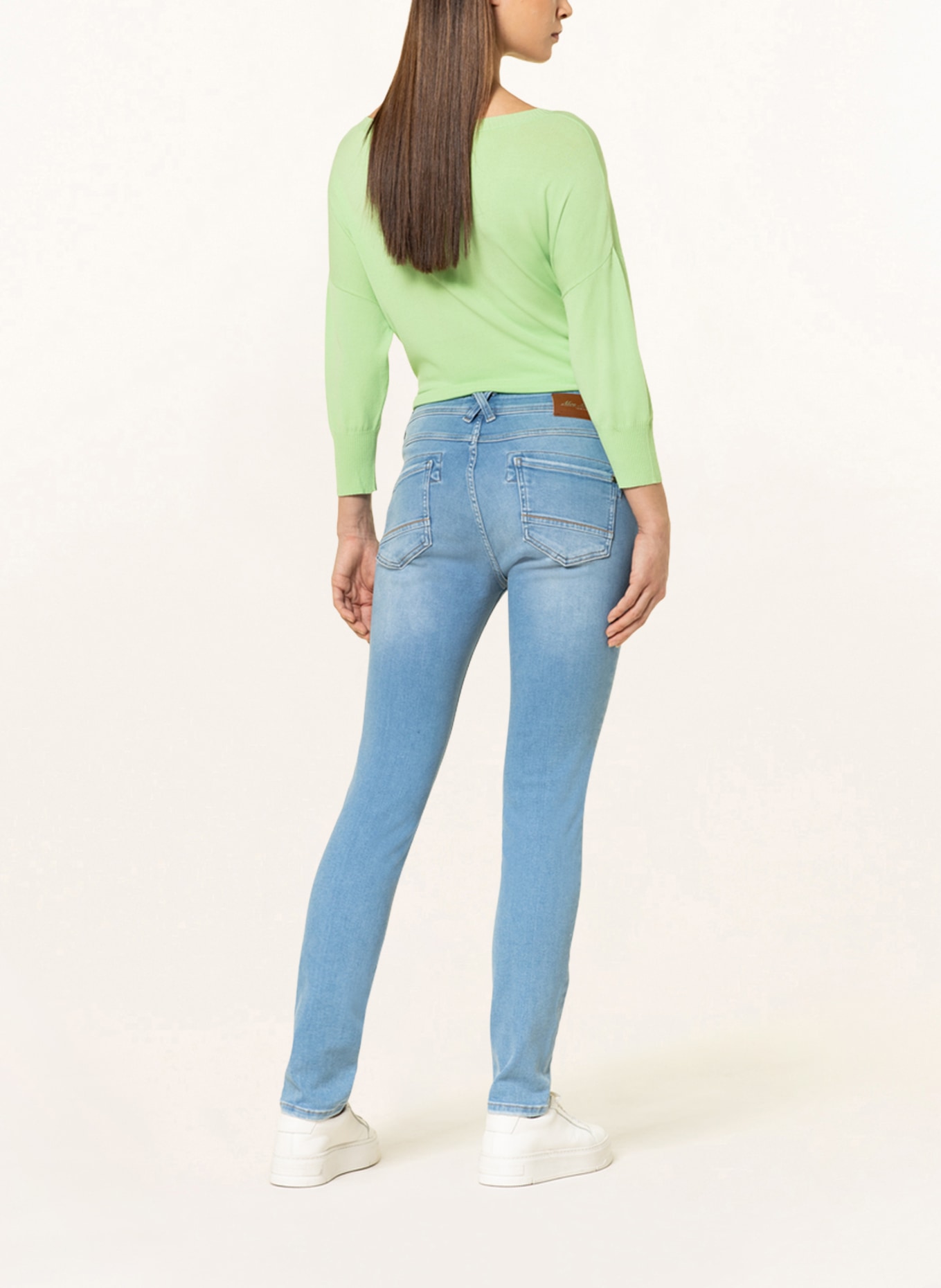 MOS MOSH Skinny Jeans NELLY mit Nieten, Farbe: 401 BLUE (Bild 3)