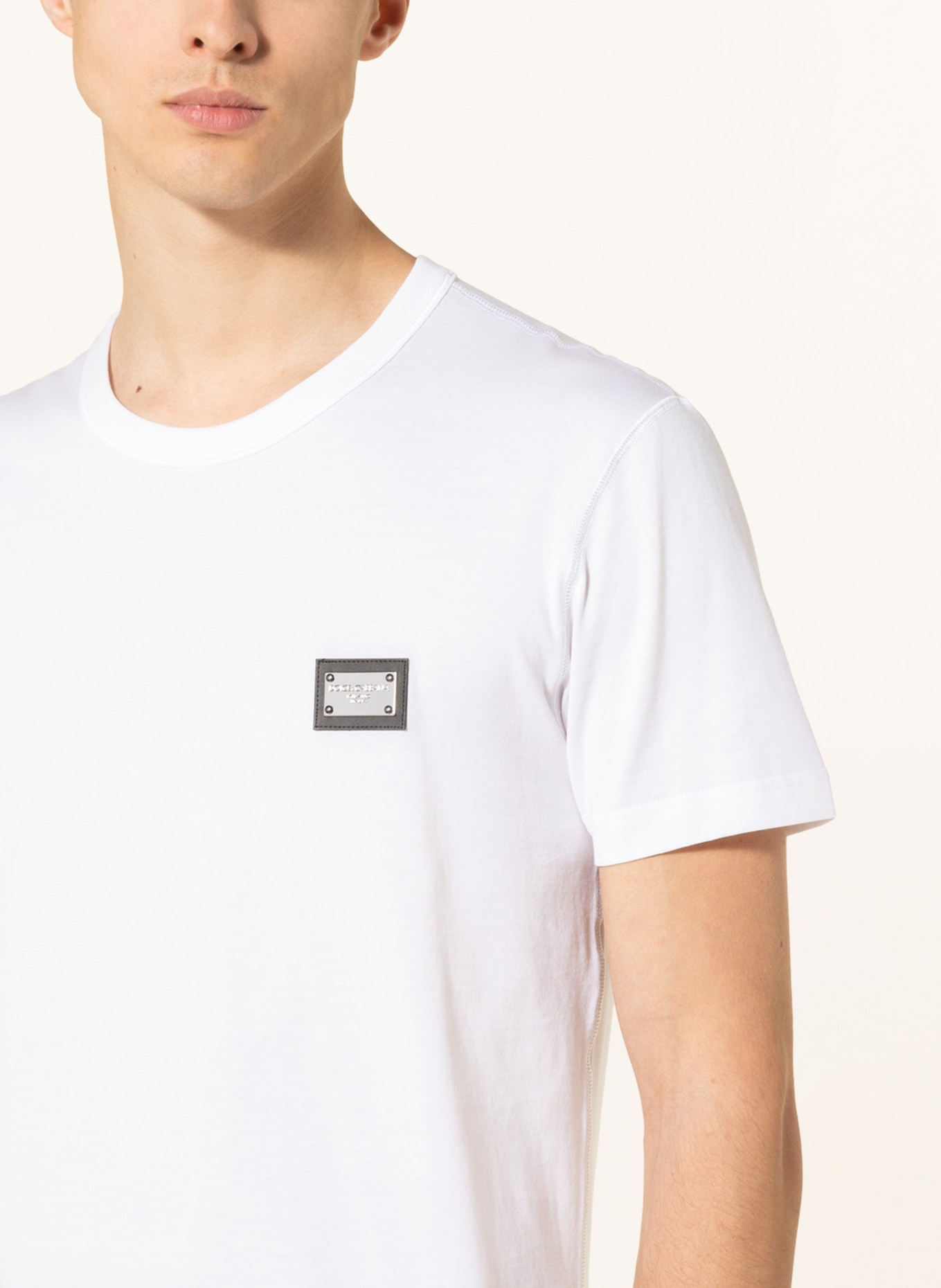 DOLCE & GABBANA T-shirt, Color: WHITE (Image 4)