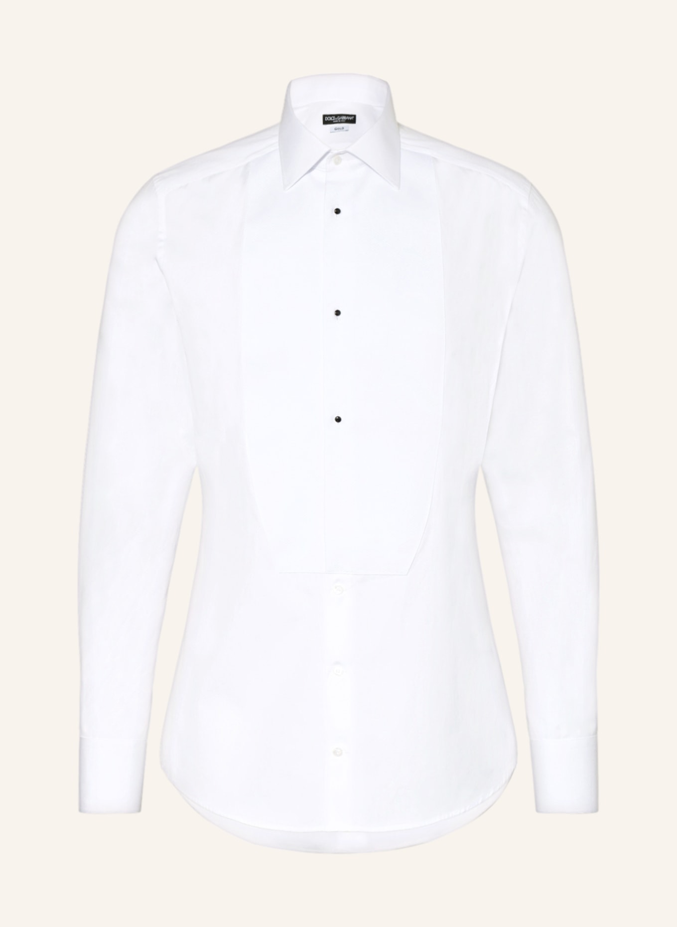 DOLCE & GABBANA Tuxedo shirt extra slim fit, Color: WHITE (Image 1)