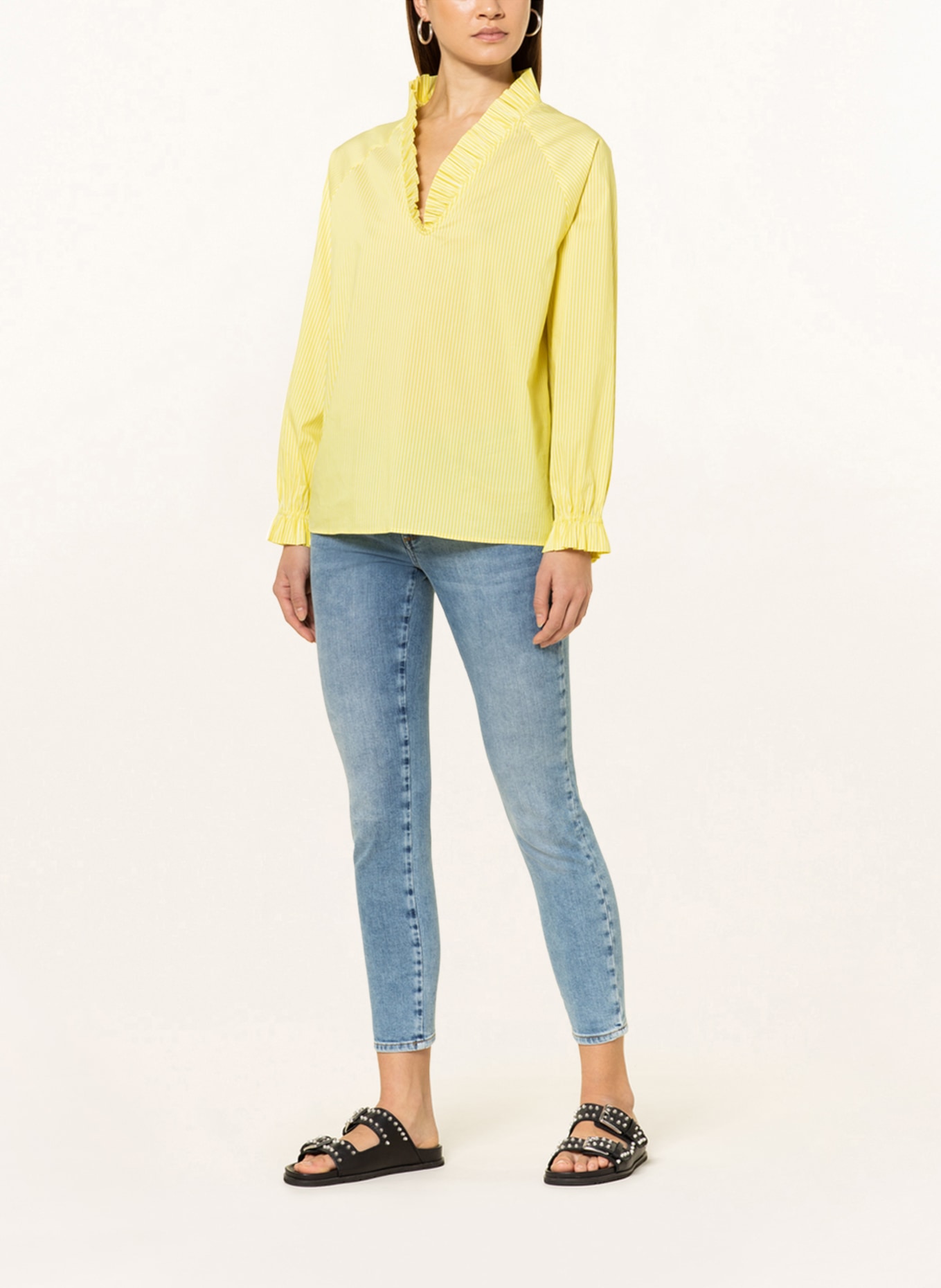 MOS MOSH Shirt blouse AMELIA, Color: YELLOW (Image 2)