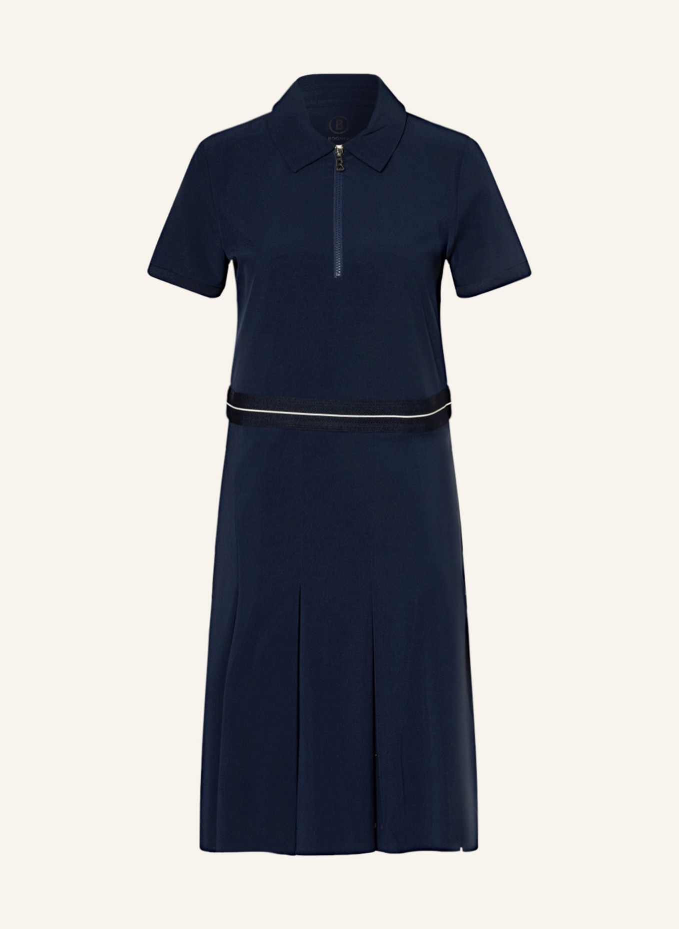 BOGNER Golf dress JANA, Color: DARK BLUE/ BLACK (Image 1)