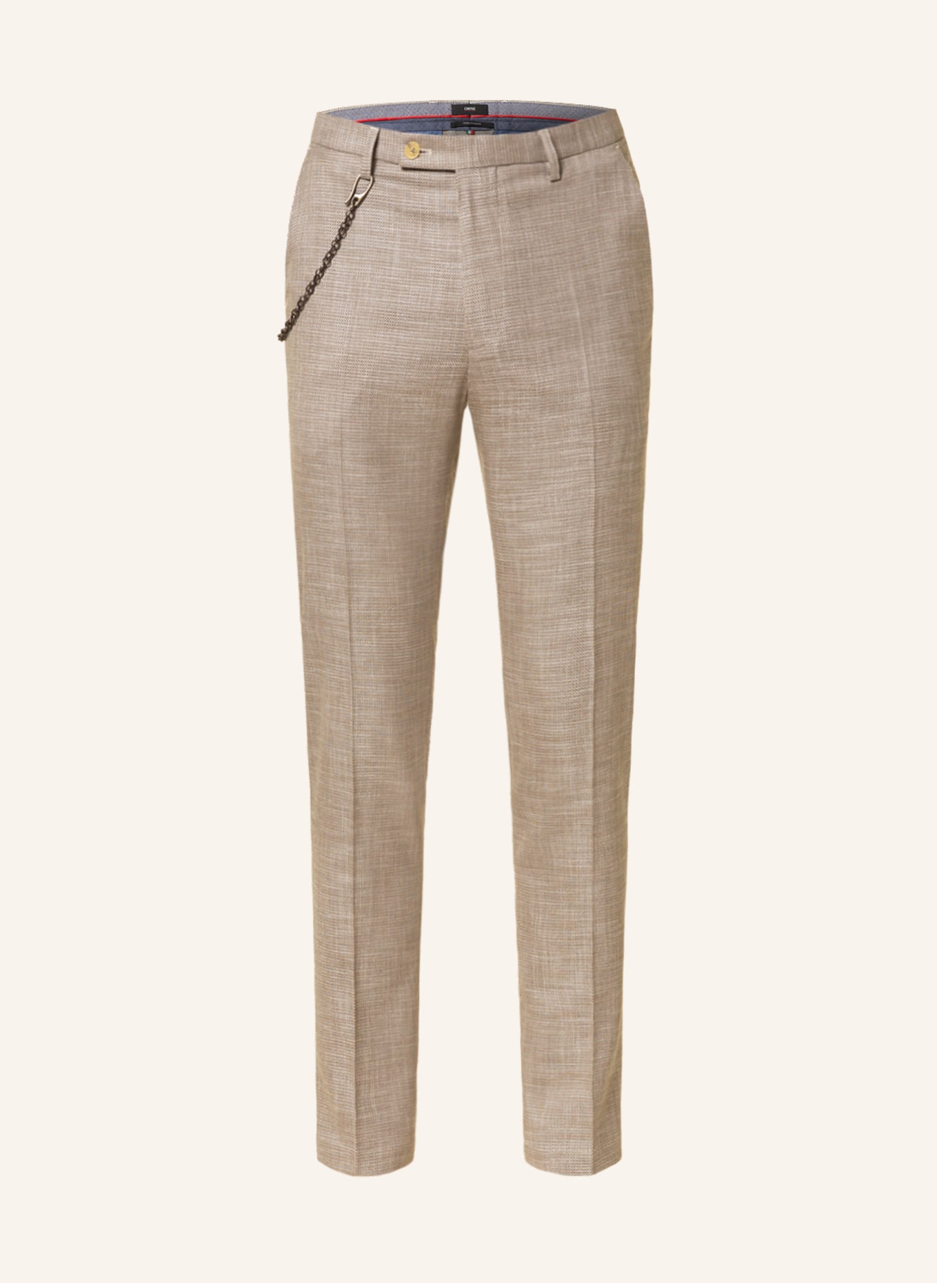 CINQUE Pants CIBRAVO slim fit, Color: CAMEL/ ECRU (Image 1)