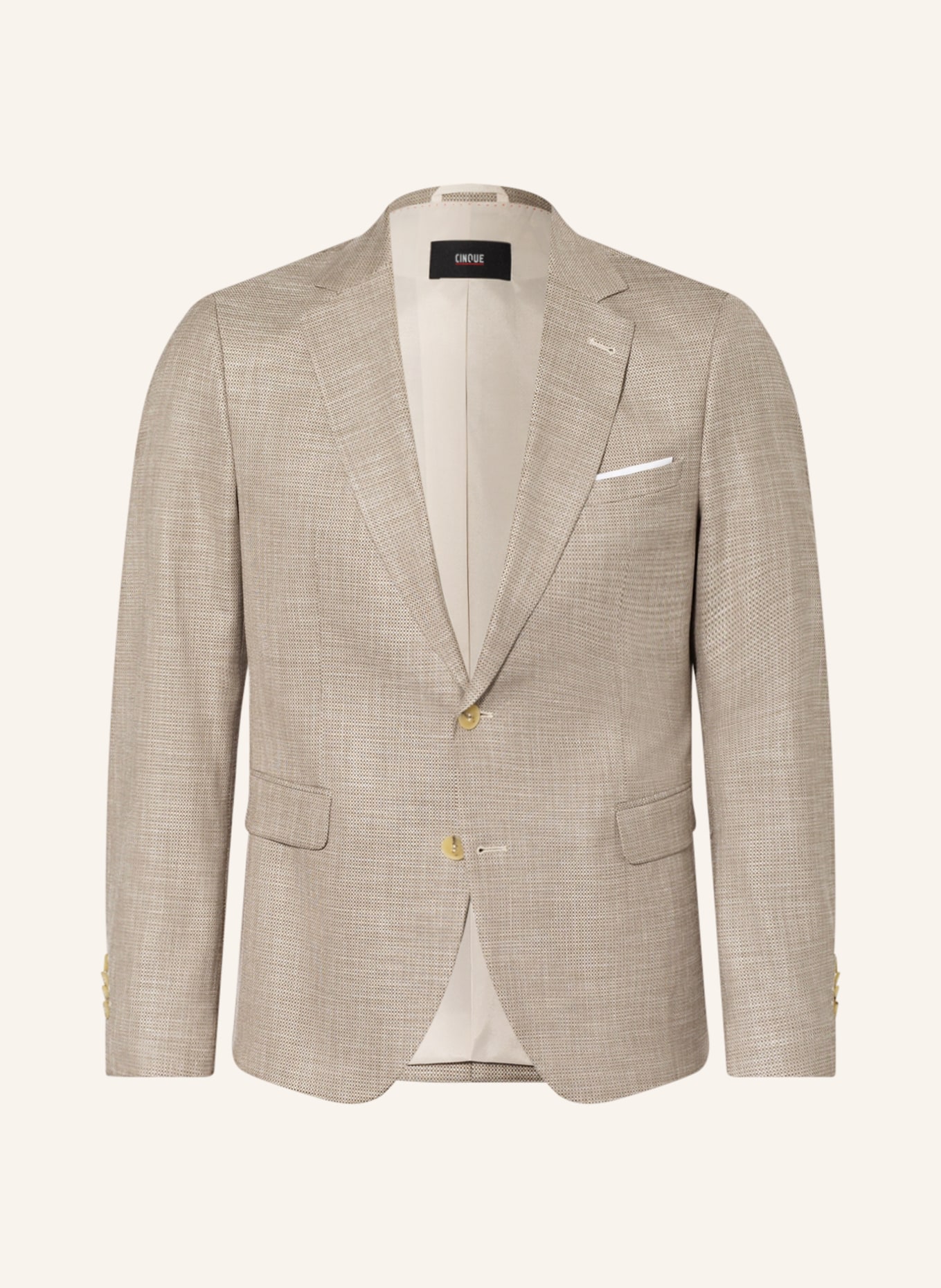 CINQUE Suit jacket CIDATA extra slim fit , Color: BEIGE/ ECRU (Image 1)
