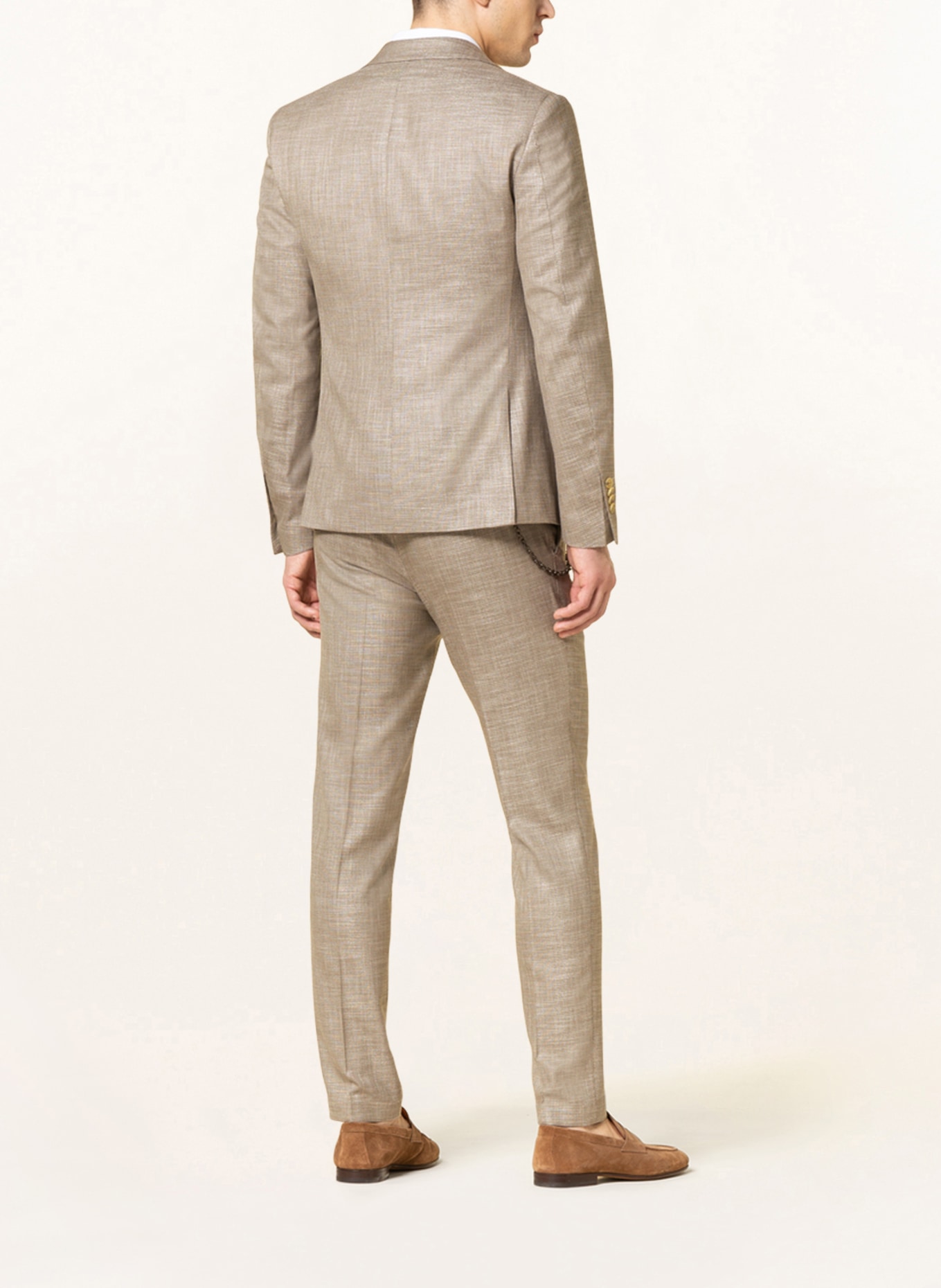 CINQUE Suit jacket CIDATA extra slim fit , Color: BEIGE/ ECRU (Image 3)