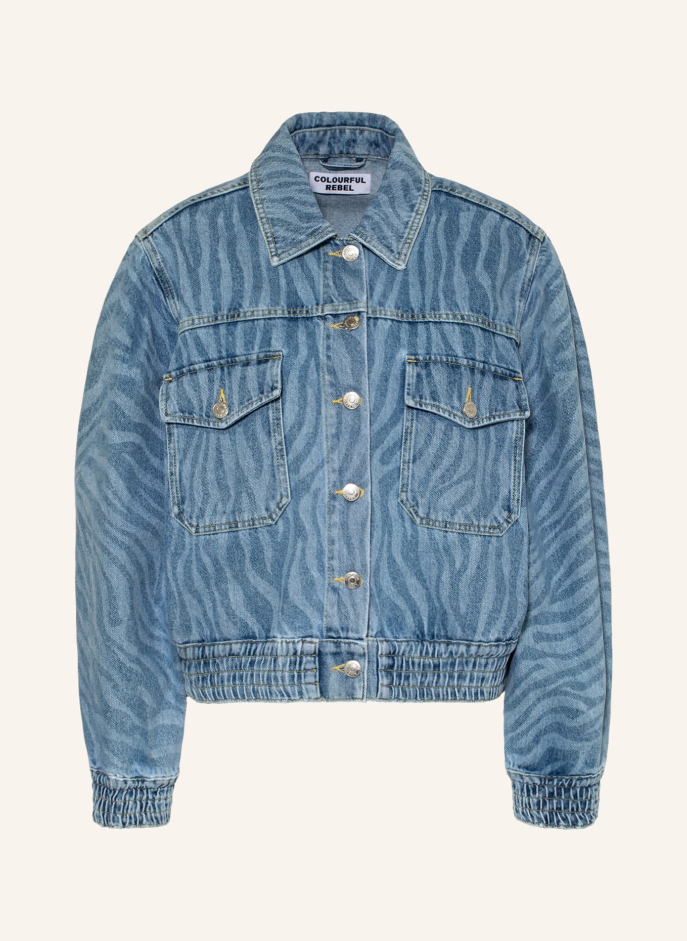 COLOURFUL REBEL Denim jacket DASHA , Color: BLUE (Image 1)
