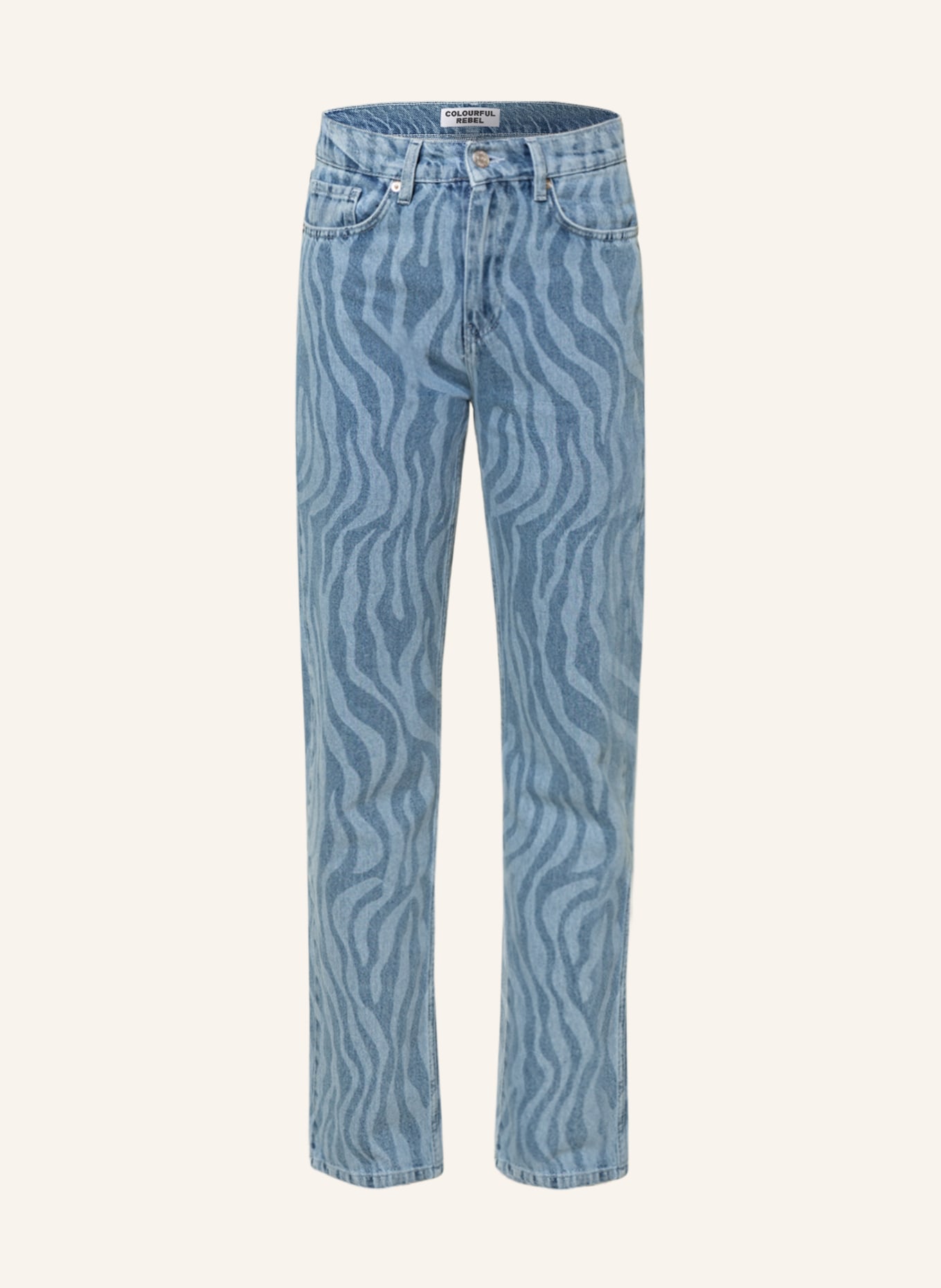 COLOURFUL REBEL Straight Jeans JONES , Farbe: 564 Light denim blue (Bild 1)