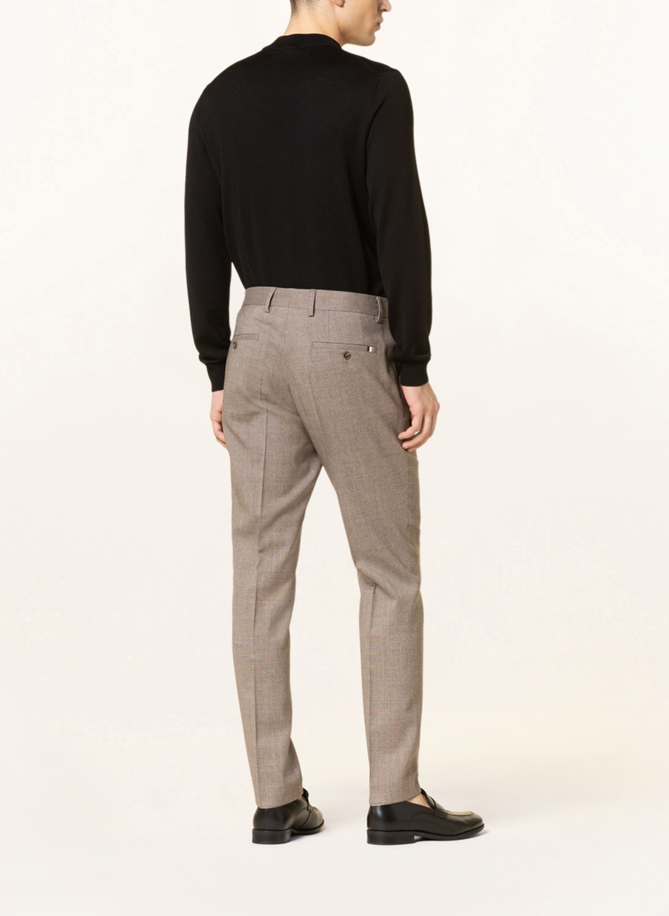BOSS Anzughose HANRY Slim Fit , Farbe: BEIGE (Bild 4)