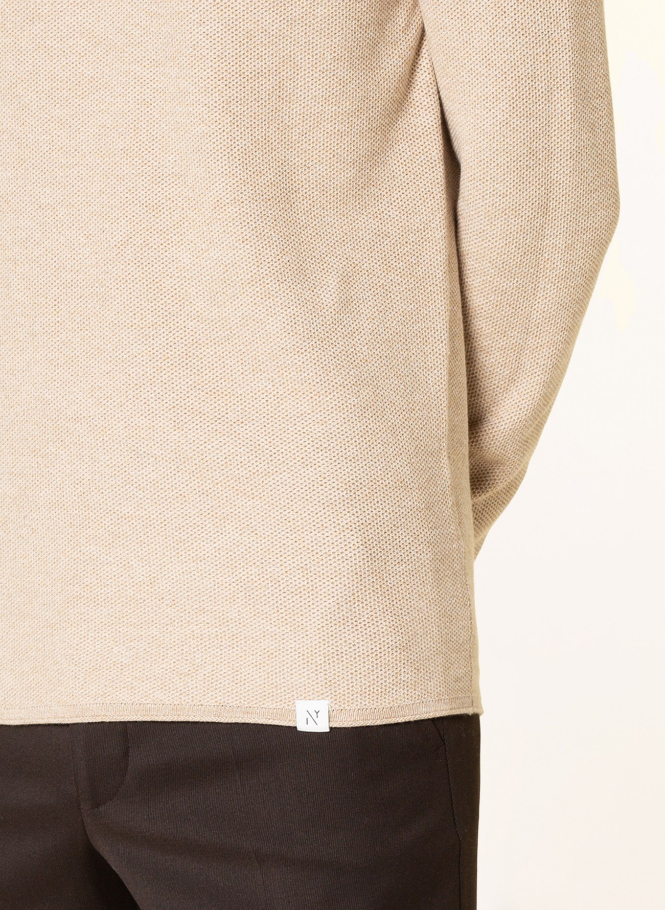 NOWADAYS Sweater , Color: LIGHT BROWN (Image 4)