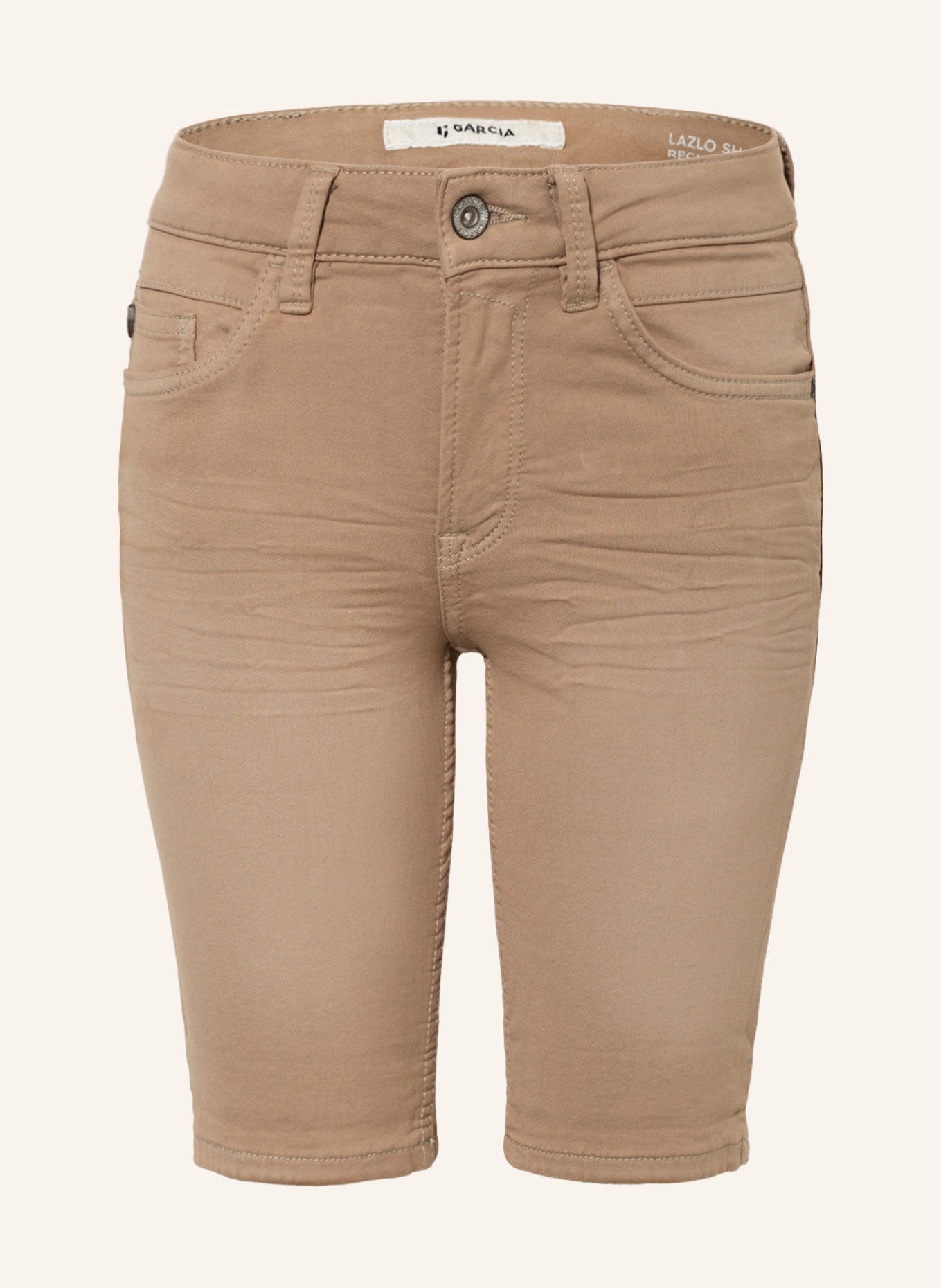 GARCIA Szorty jeansowe, Kolor: BRĄZOWY (Obrazek 1)