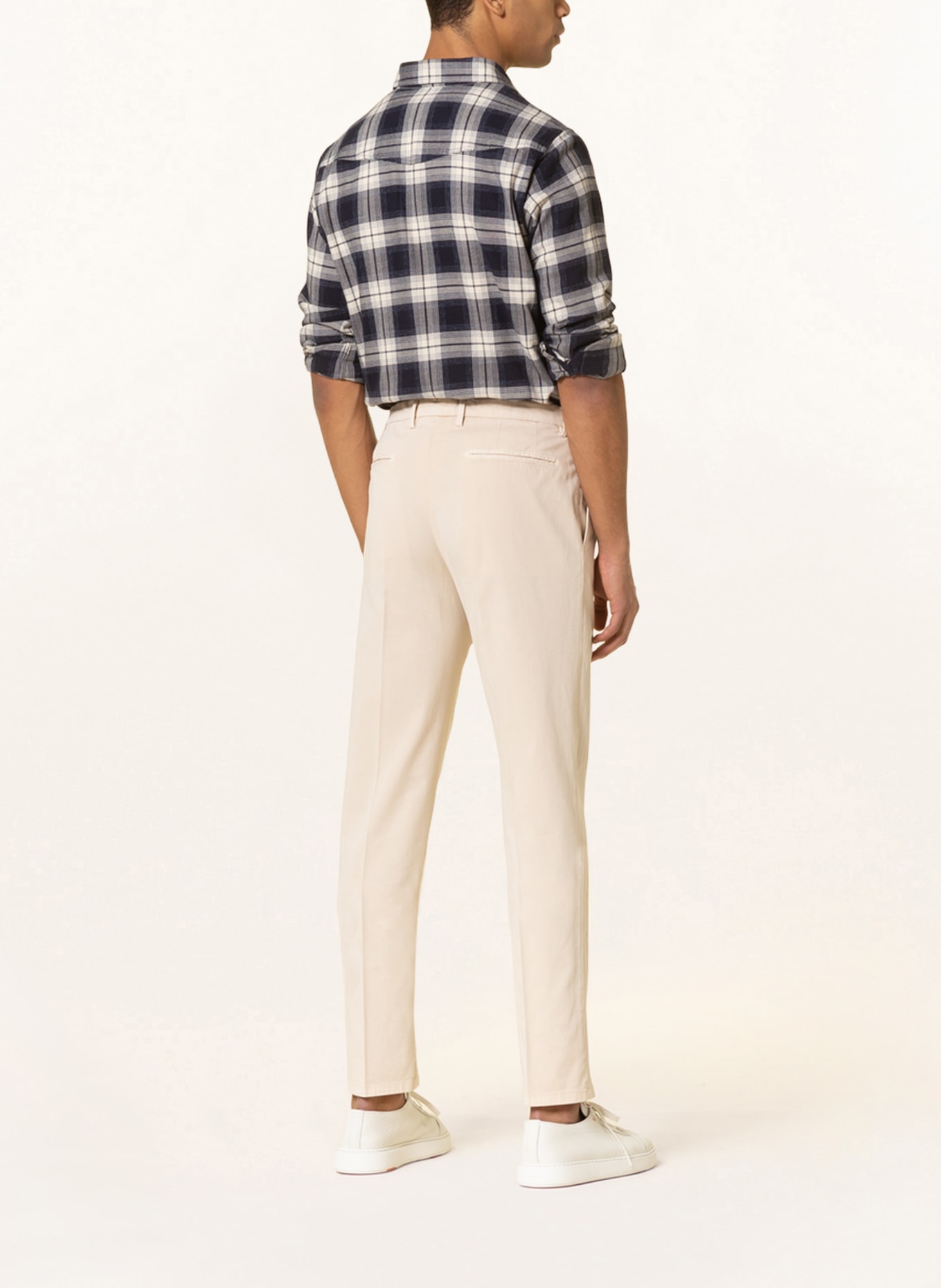 BOGLIOLI Suit trousers slim fit, Color: BEIGE (Image 3)