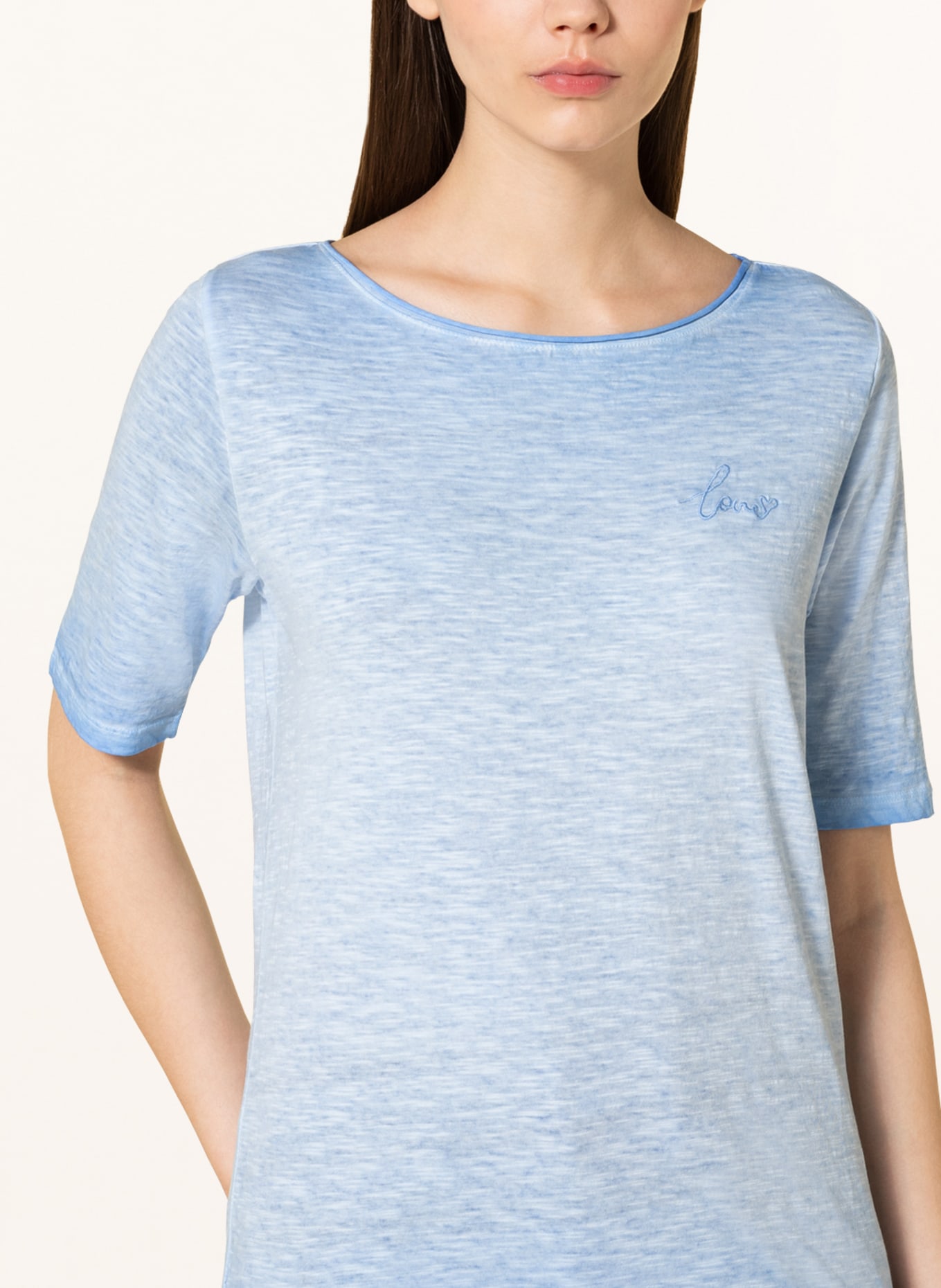 LIEBLINGSSTÜCK T-shirt CANDICE, Color: LIGHT BLUE (Image 4)