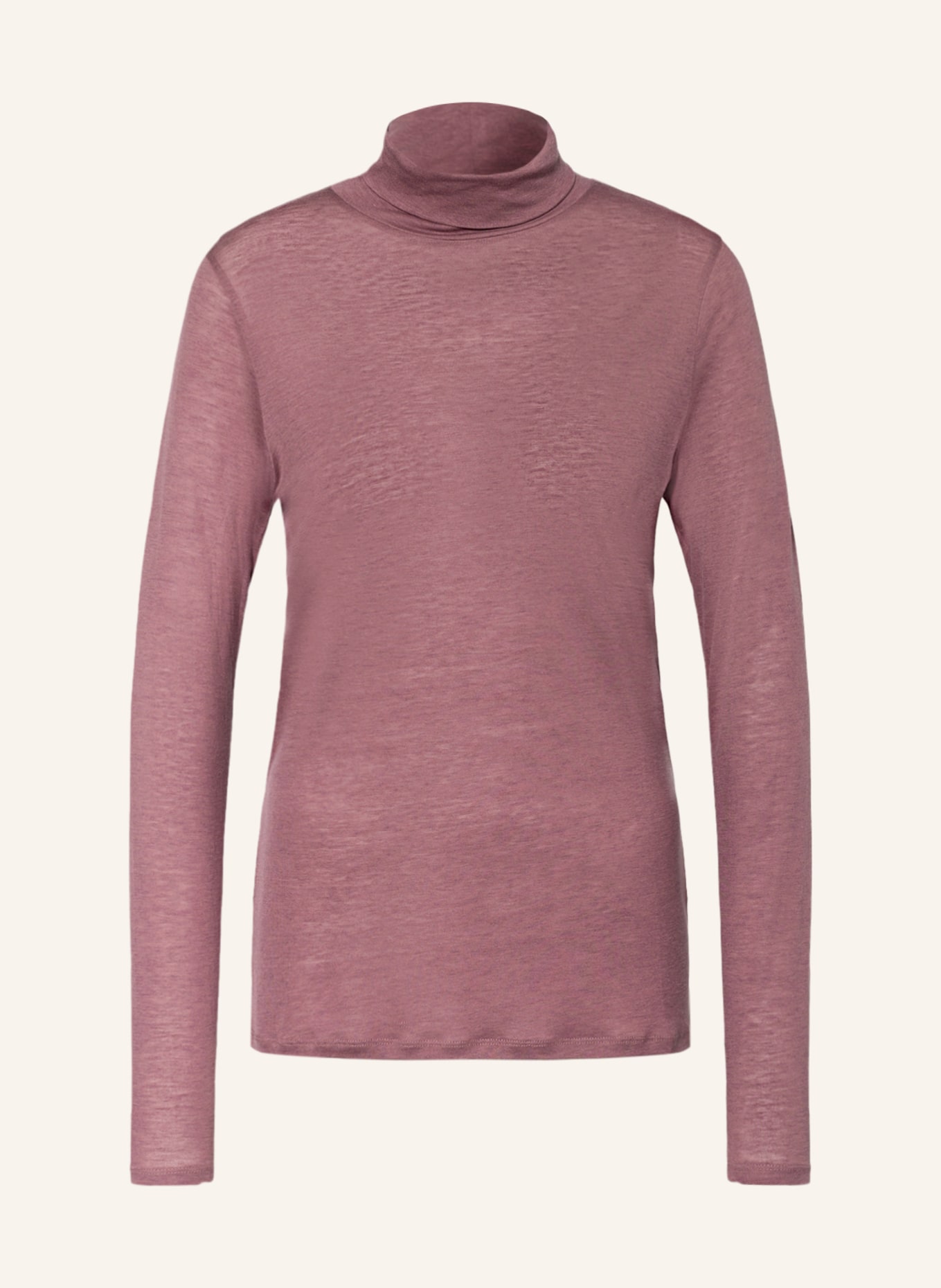 summum woman Turtleneck shirt, Color: DUSKY PINK (Image 1)