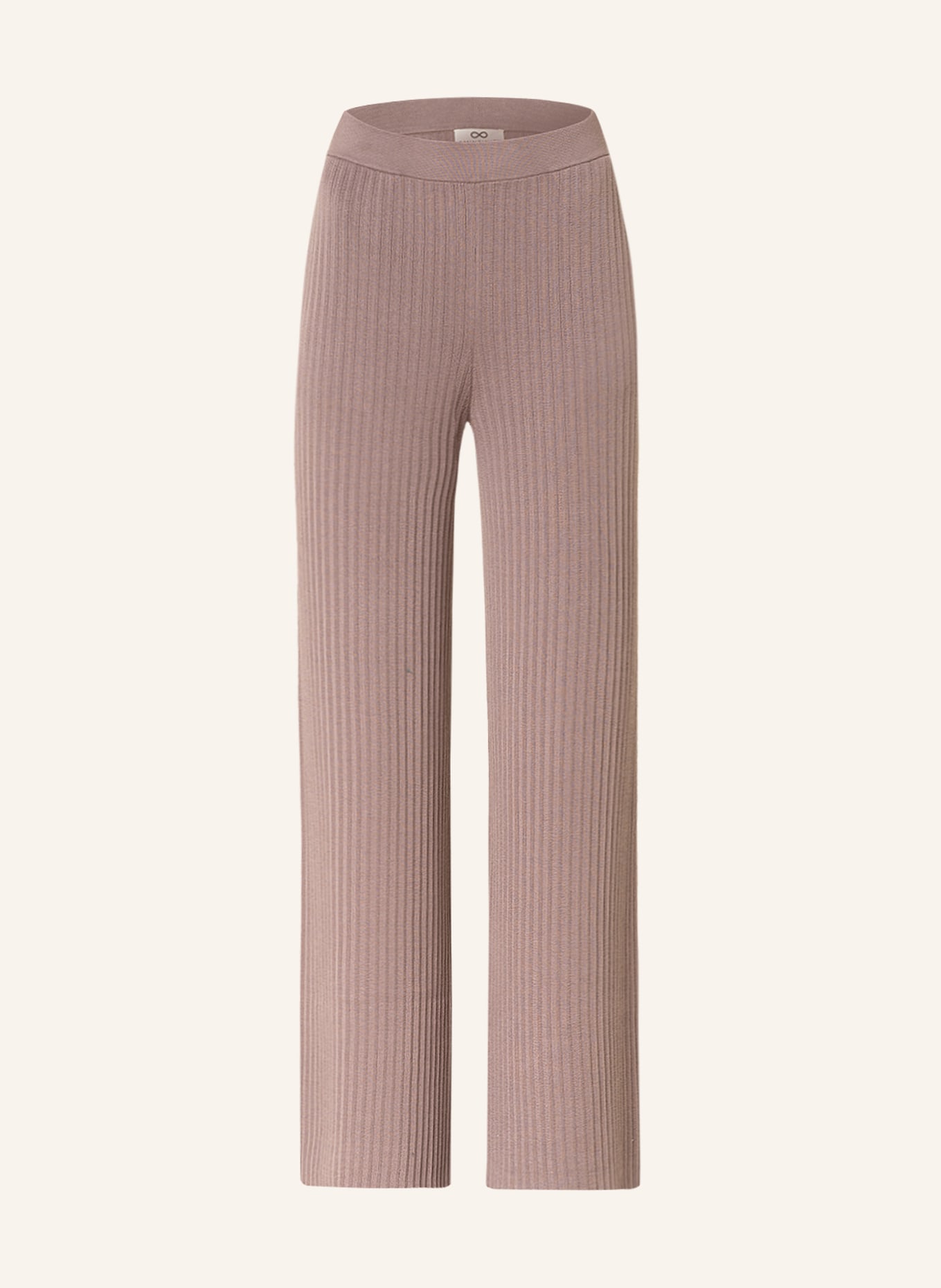 SMINFINITY Úpletové kalhoty s hedvábím , Barva: ČERNOŠEDÁ (Obrázek 1)