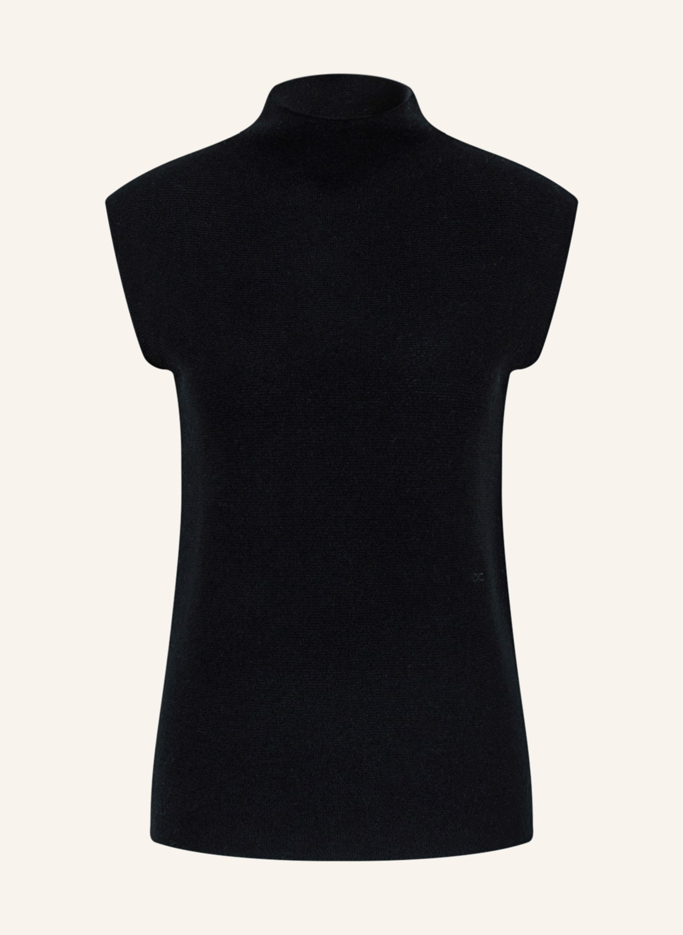 SMINFINITY Knit top with cashmere, Color: BLACK (Image 1)