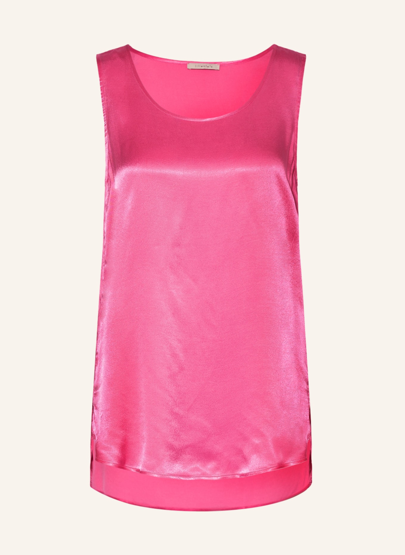 lilienfels Satin top, Color: PINK (Image 1)