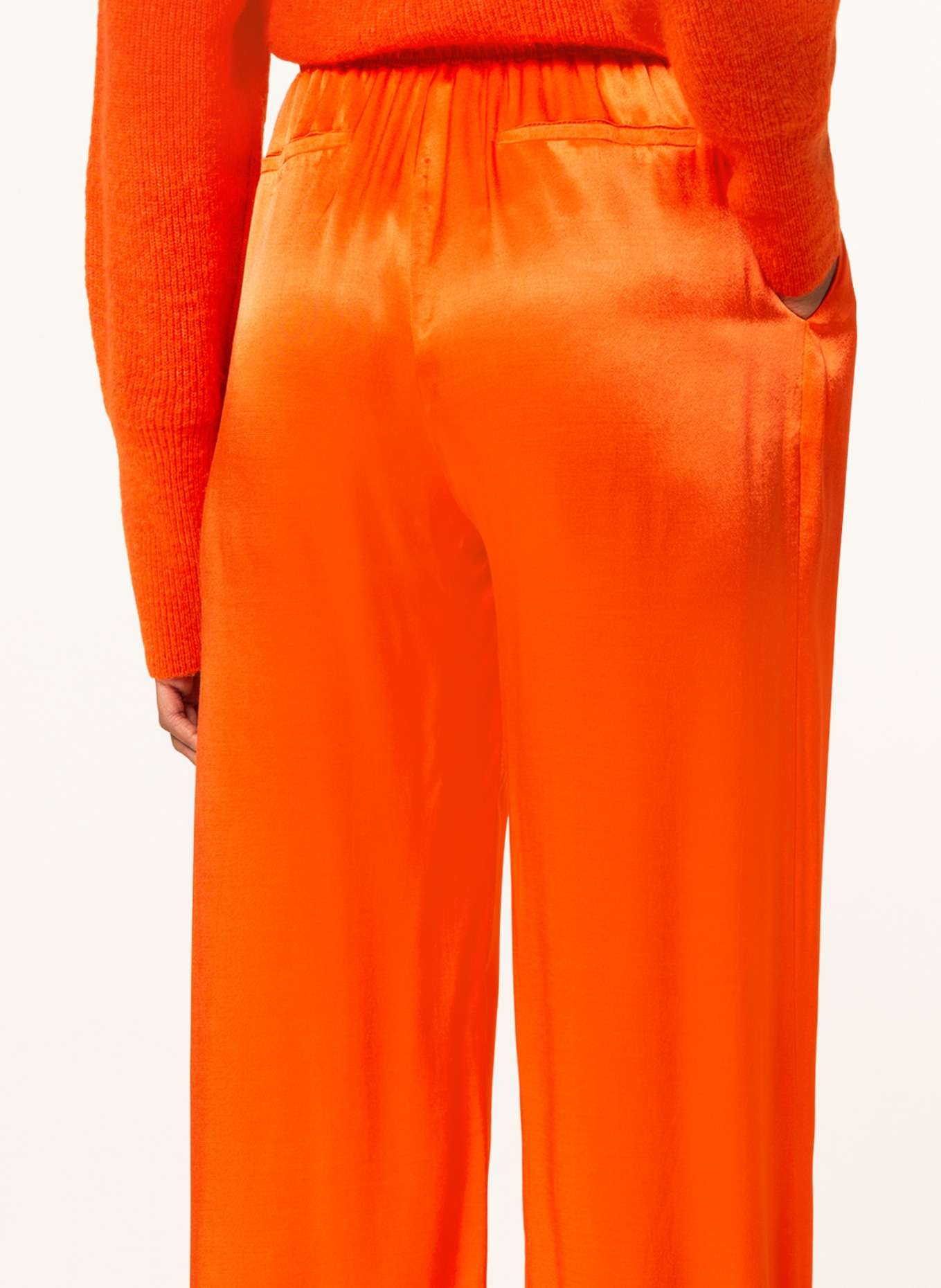 lilienfels Satinhose, Farbe: ORANGE (Bild 5)