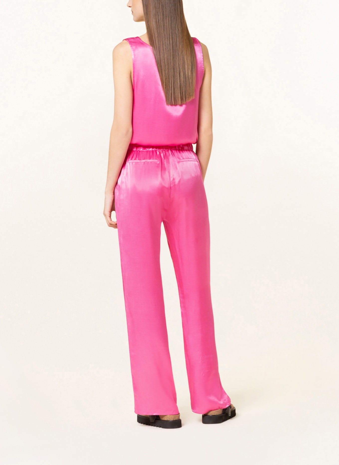 lilienfels Satin pants , Color: PINK (Image 3)