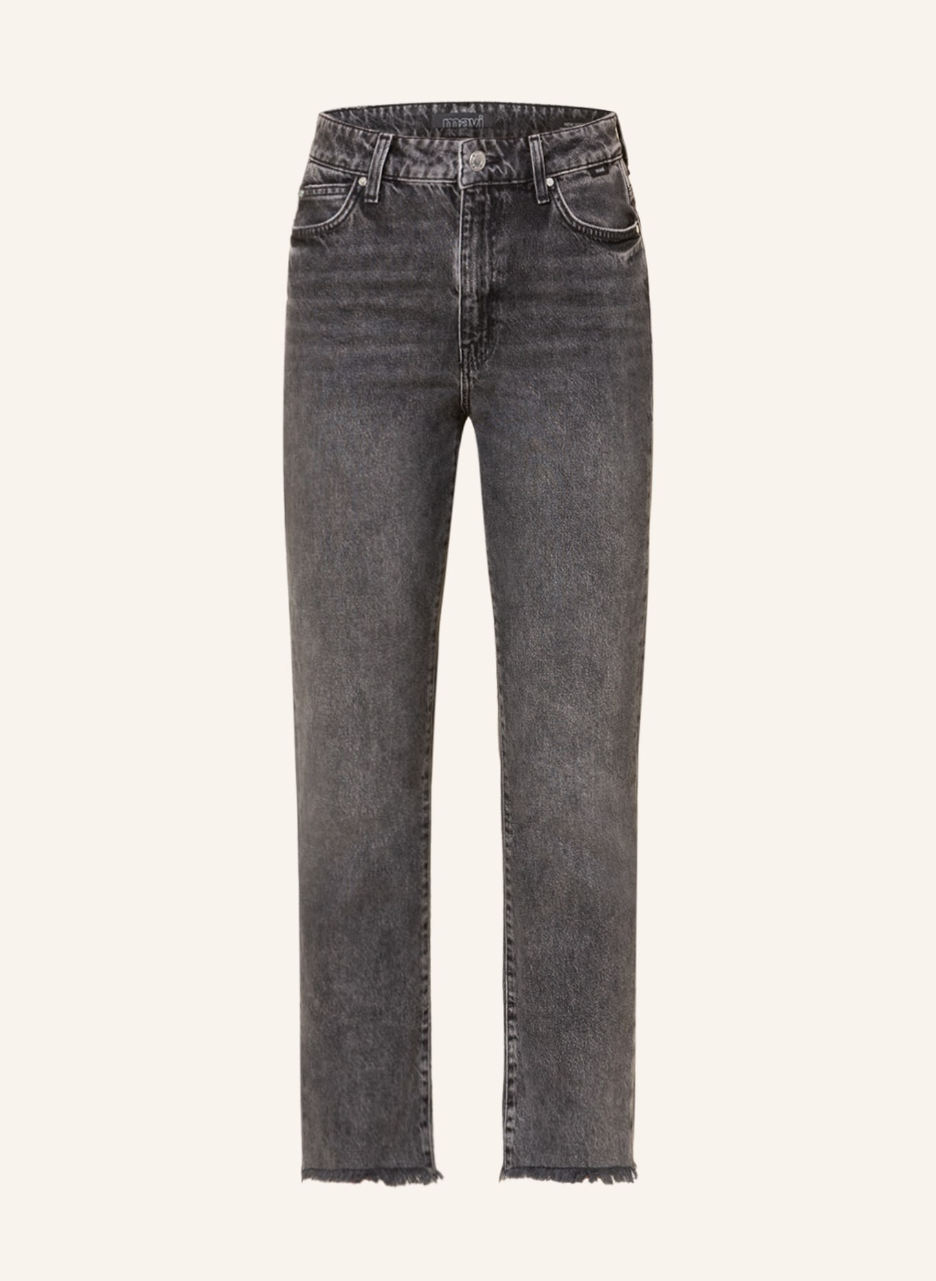 mavi Straight Jeans NEW YORK, Farbe: 82840 mid smoke denim (Bild 1)