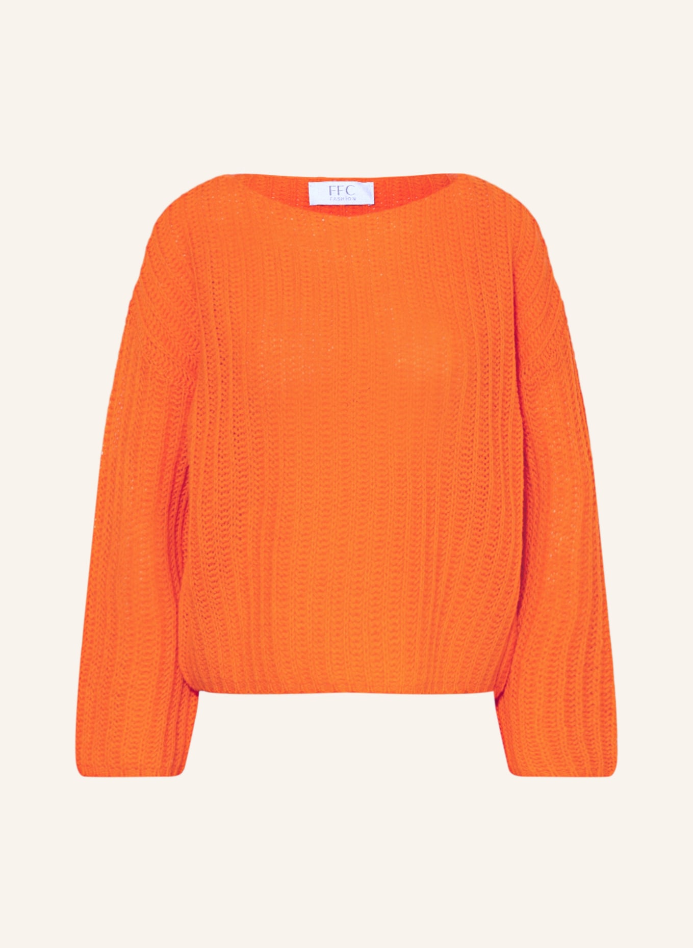 FFC Sweter z dodatkiem kaszmiru, Kolor: POMARAŃCZOWY (Obrazek 1)
