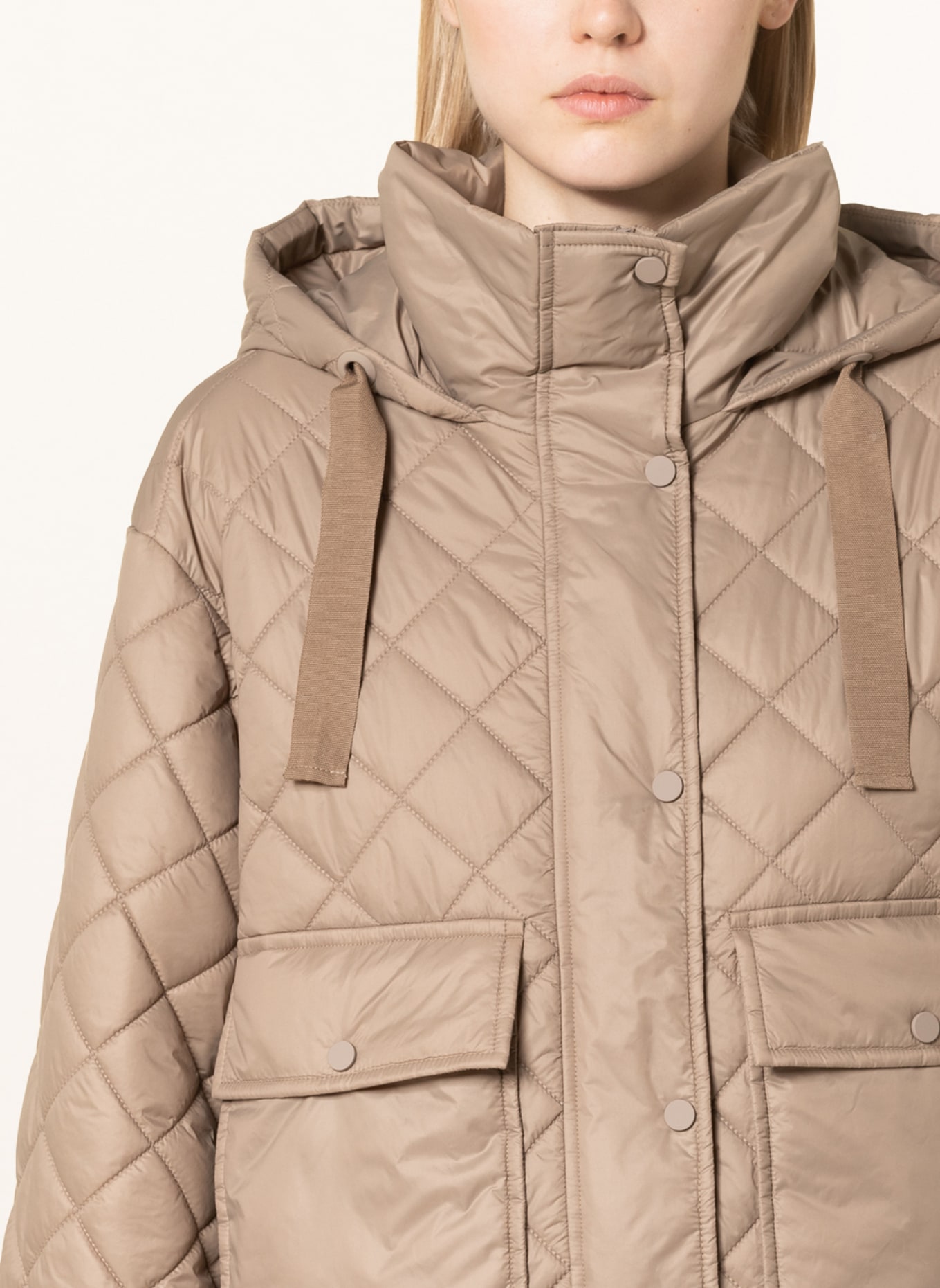 Polo quilted best sale jacket womens