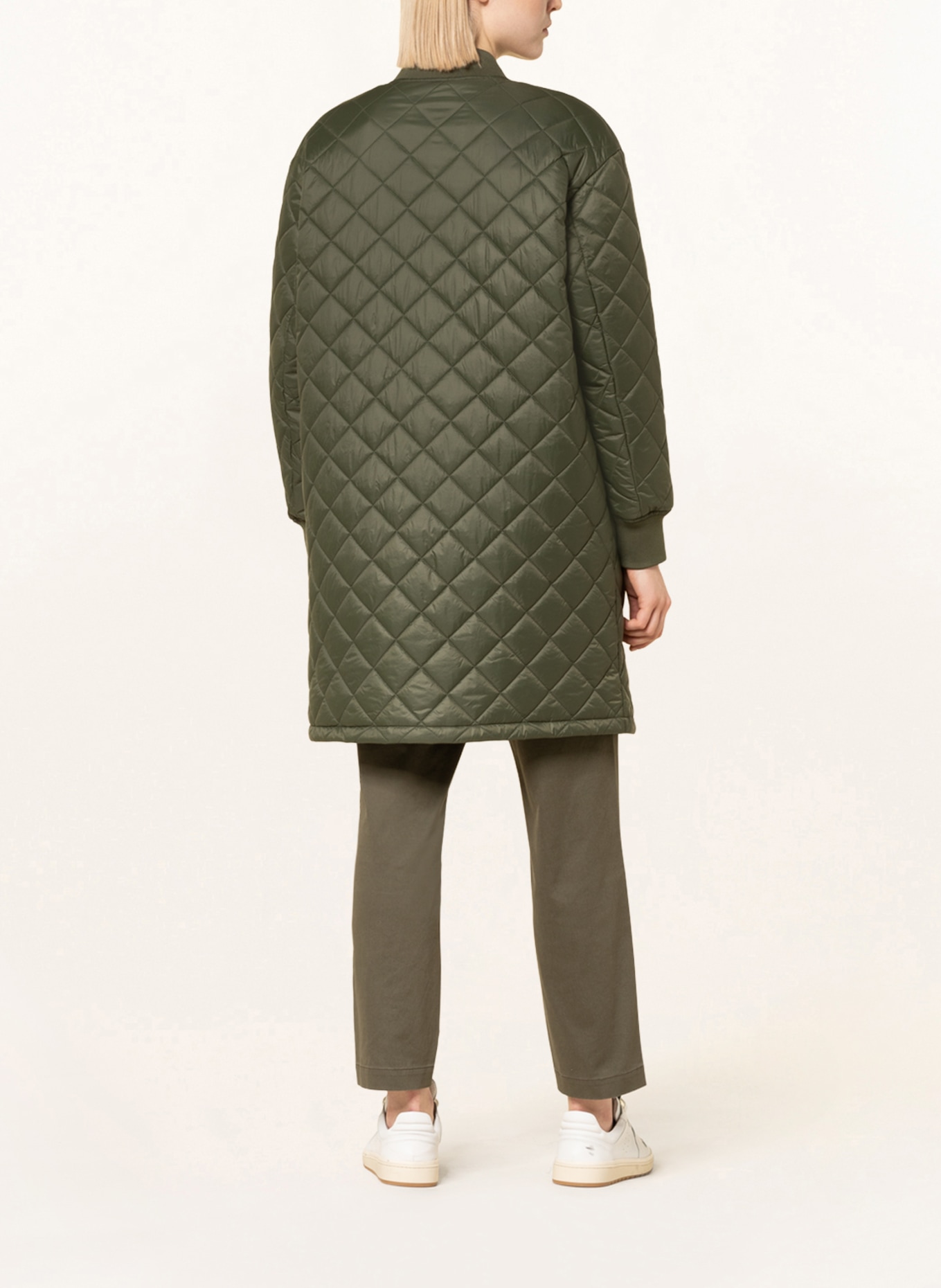 Marc O'Polo Quilted coat, Color: OLIVE (Image 3)