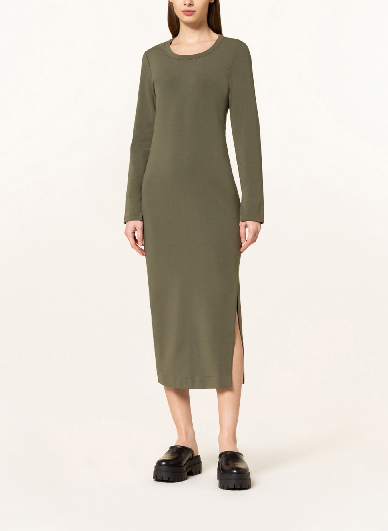 Marc O'Polo Jersey dress, Color: OLIVE (Image 2)