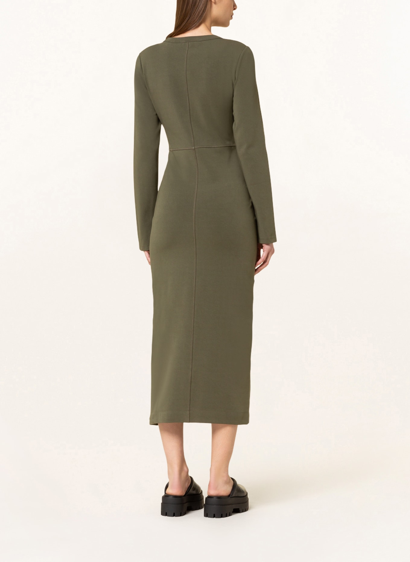 Marc O'Polo Jersey dress, Color: OLIVE (Image 3)