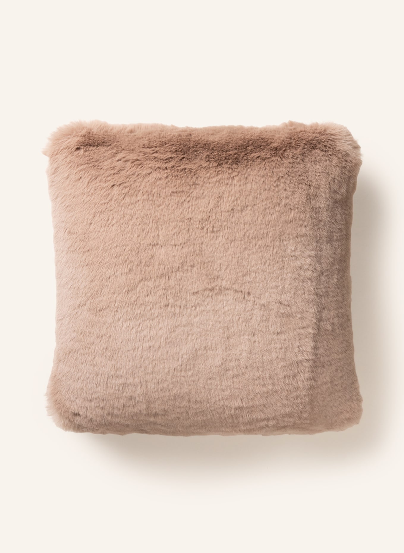 Star Home Faux fur decorative cushion, Color: TAUPE (Image 2)
