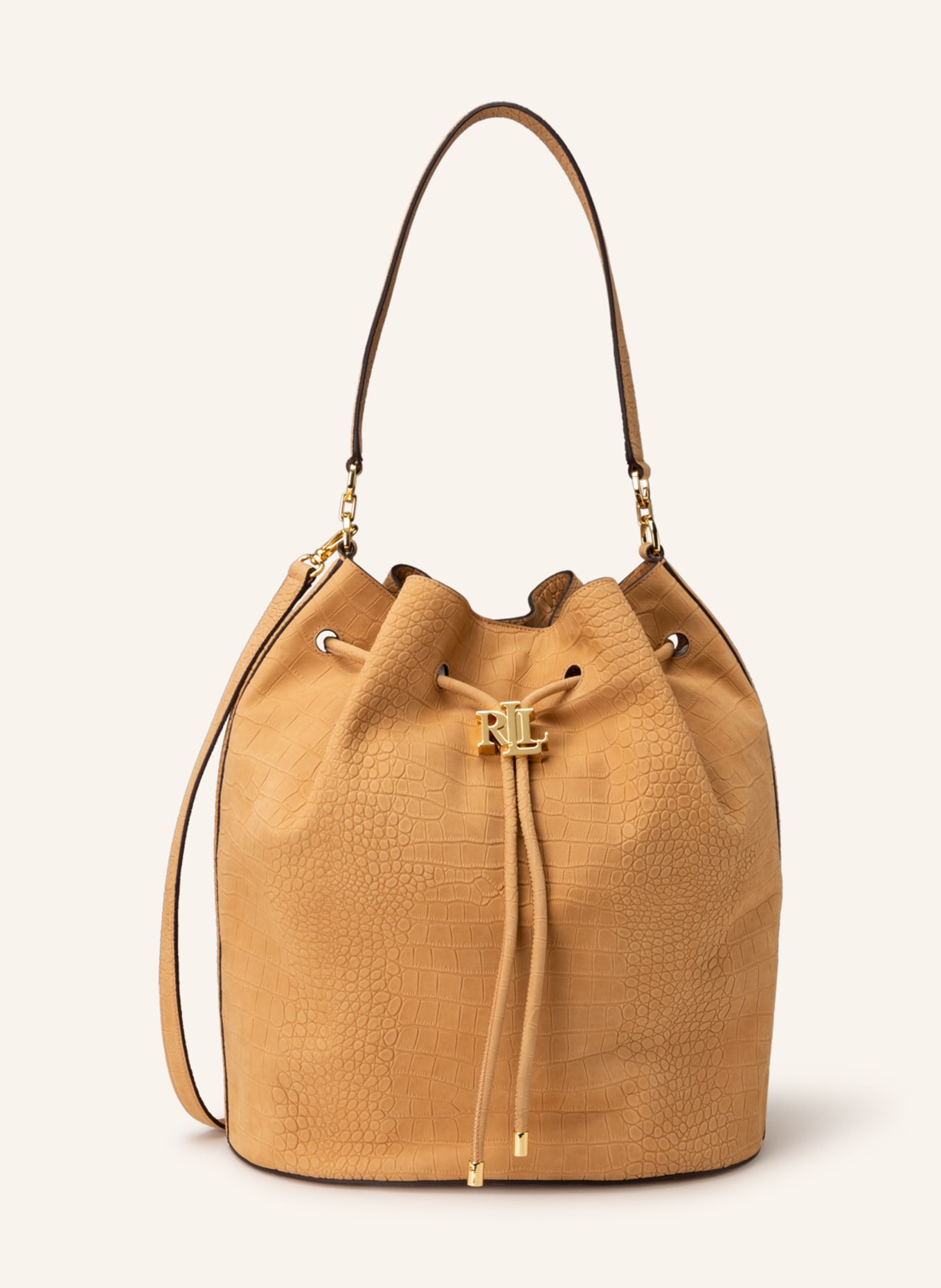 Lauren Ralph Lauren Brie Straw Tote Bag with Pouch, Natural/Sport Pink at  John Lewis & Partners