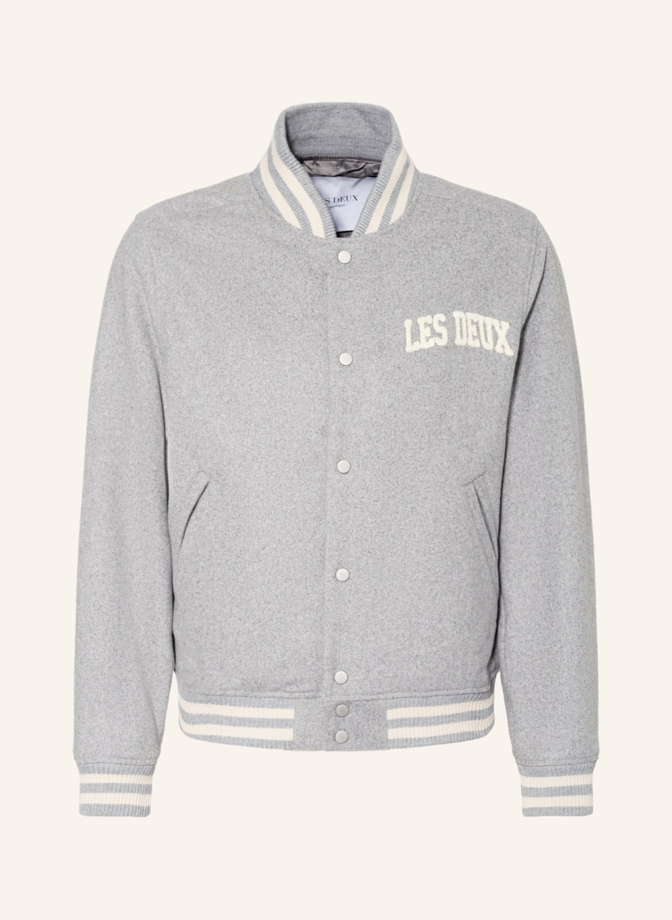 Letterman jacket grey Clearance