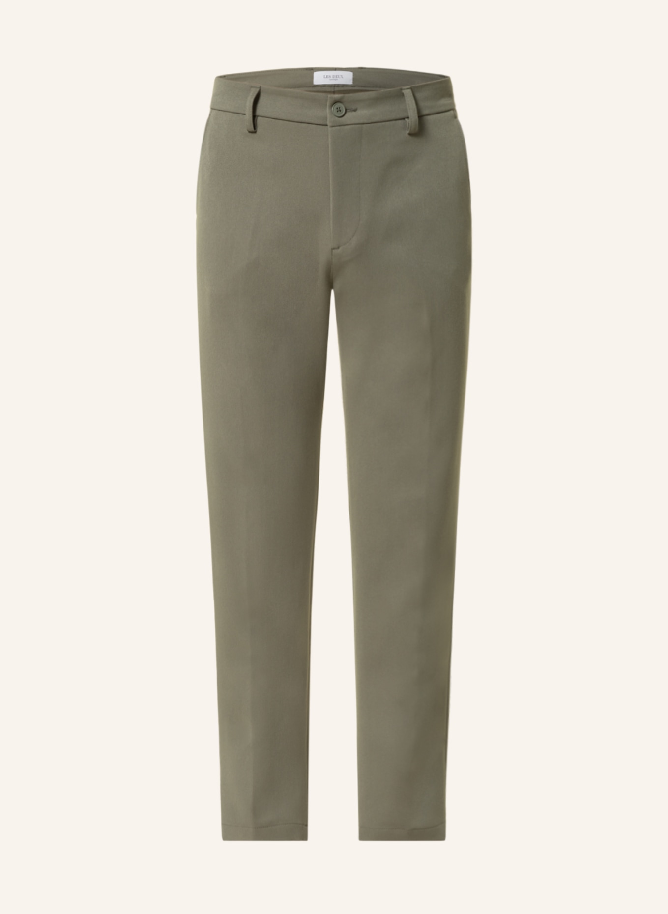 LES DEUX Pants COMO regular fit, Color: OLIVE (Image 1)