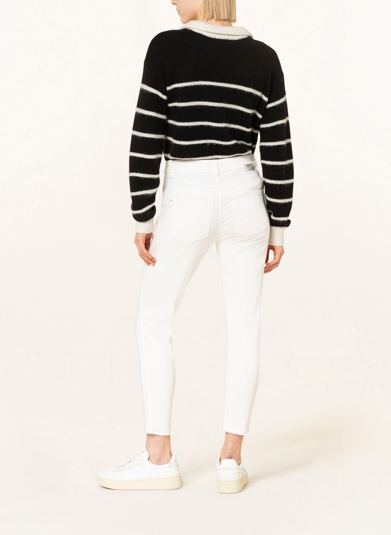 RAFFAELLO ROSSI Skinny jeans AMAL , Color: WHITE (Image 3)