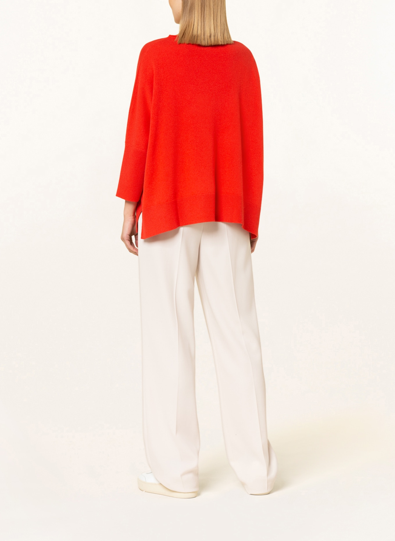 (THE MERCER) N.Y. Oversized sweater made of cashmere , Color: RED (Image 3)