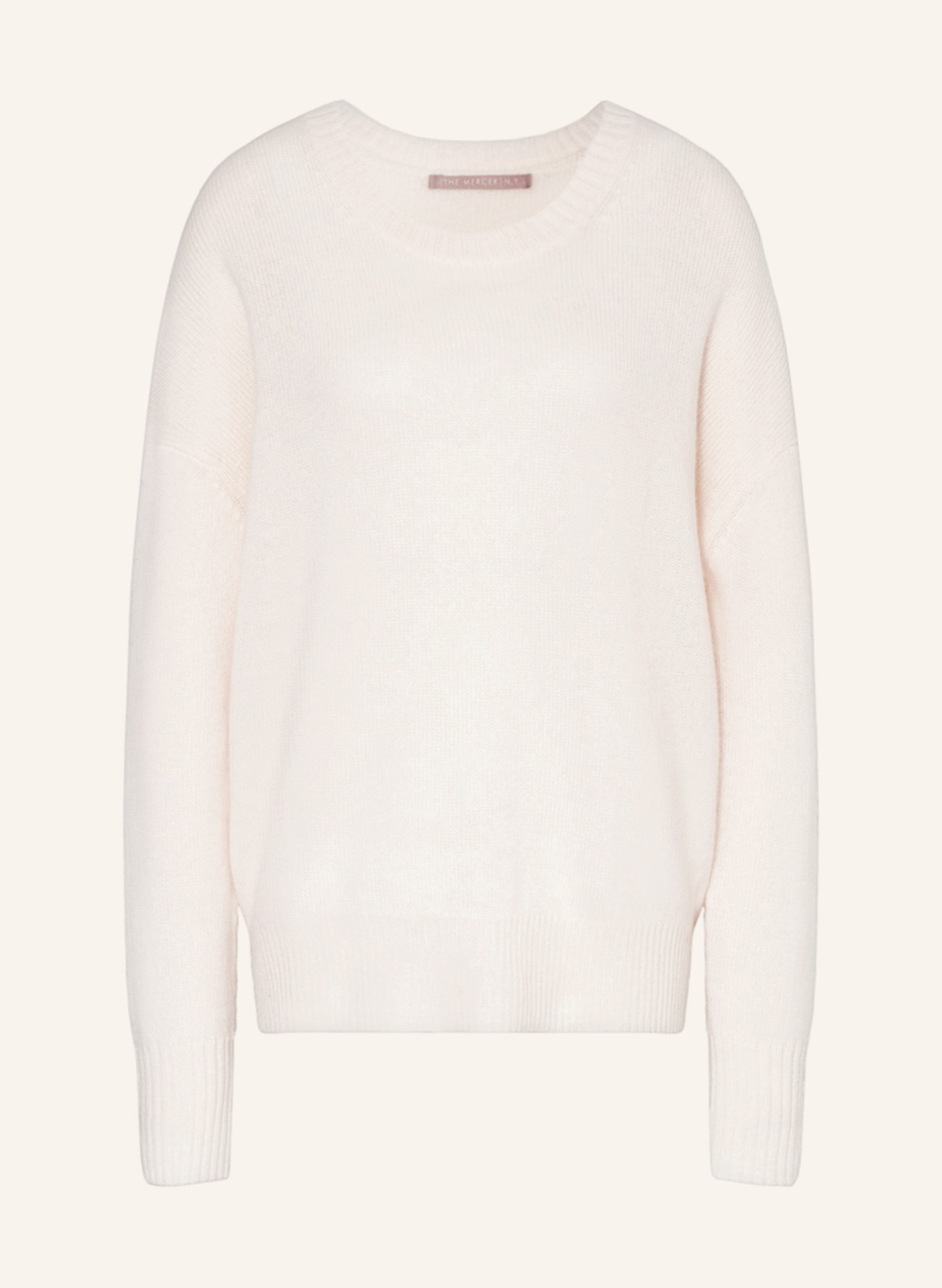 (THE MERCER) N.Y. Oversized-Pullover aus Cashmere , Farbe: ECRU(Bild null)