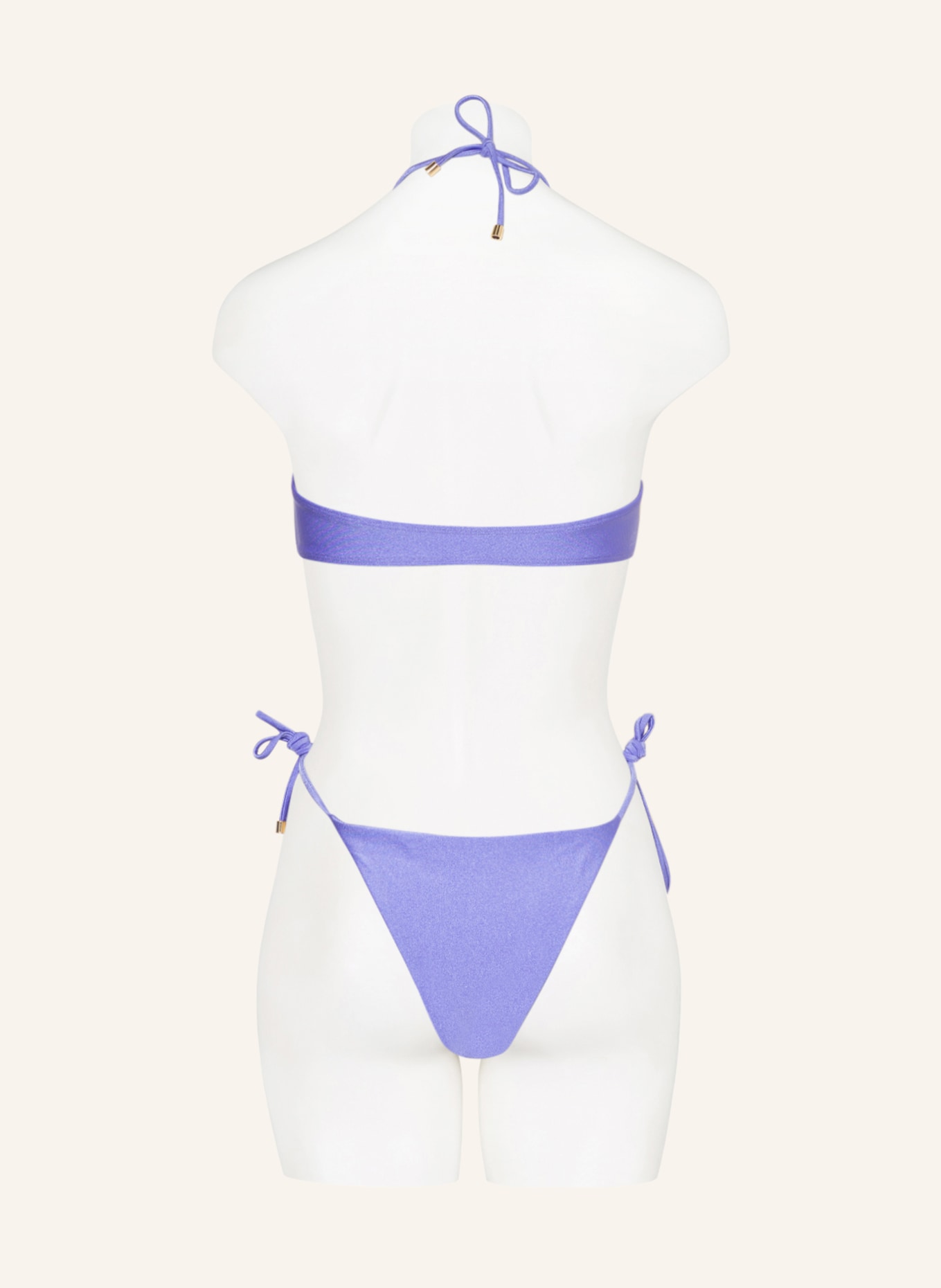 JANTHEE Berlin Triangle bikini top KELLY, Color: LIGHT PURPLE (Image 3)