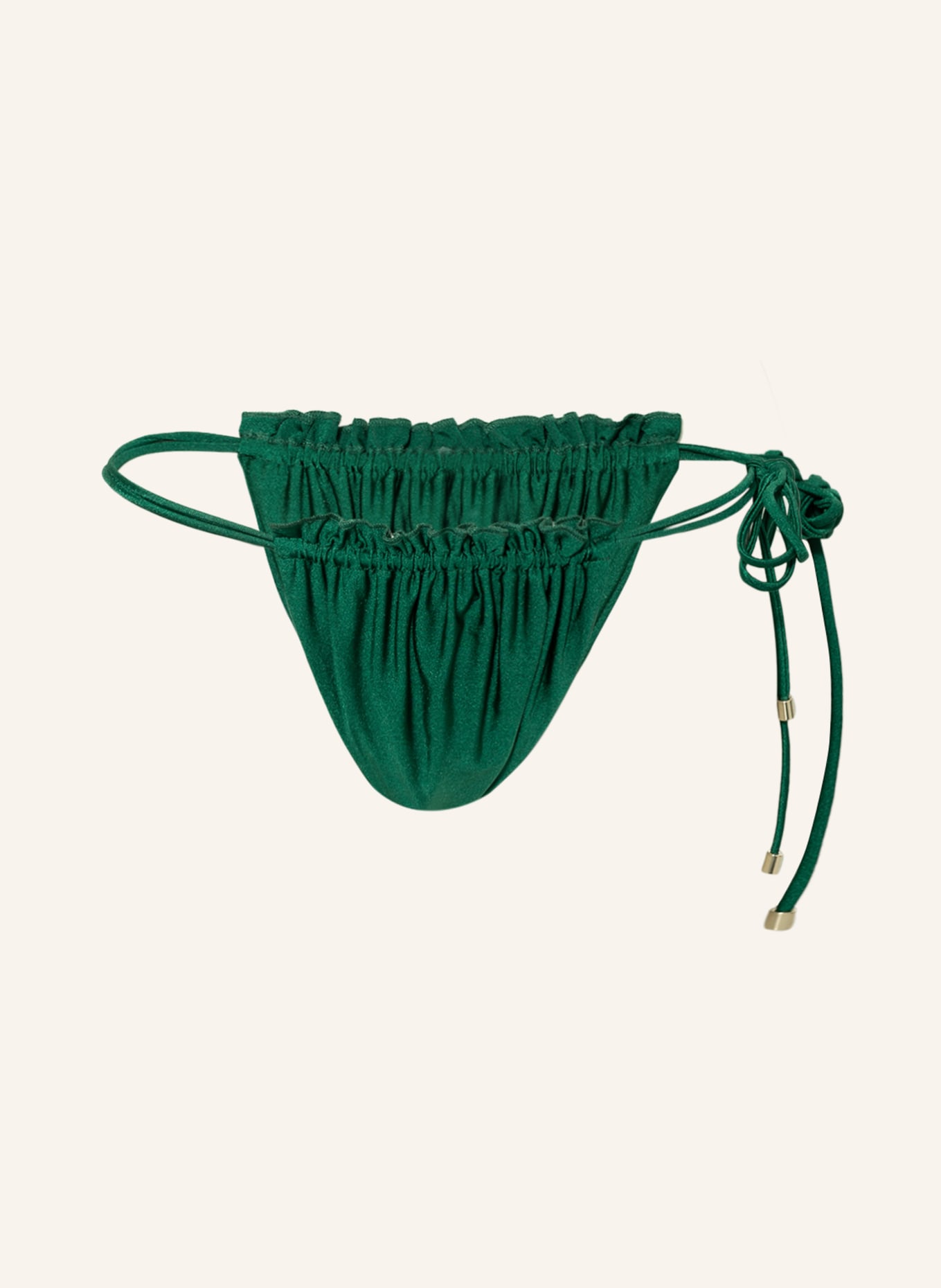 JANTHEE Berlin Triangle bikini bottoms AMY BOTTOM, Color: GREEN (Image 1)