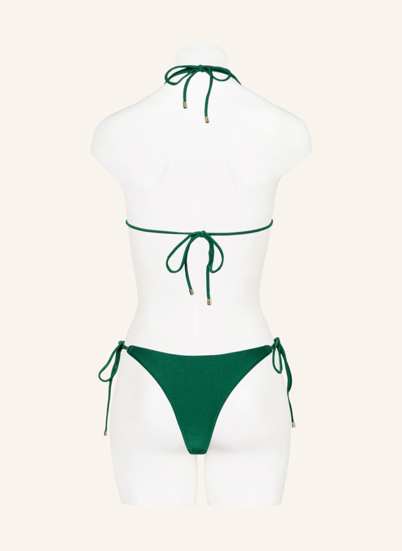 JANTHEE Berlin Triangle bikini top SALOME, Color: GREEN (Image 3)