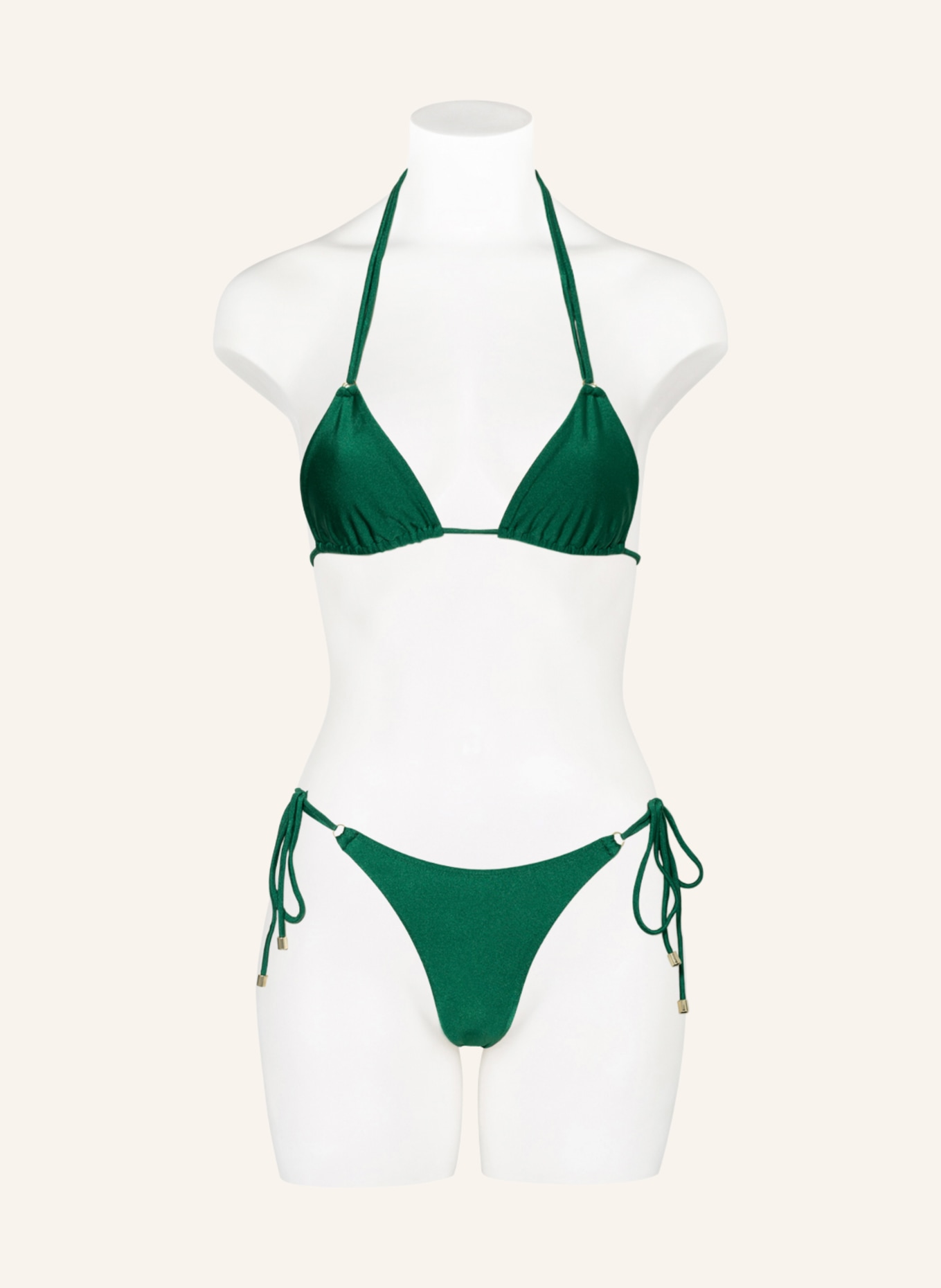 JANTHEE Berlin Triangle bikini bottoms ALDINA, Color: GREEN (Image 2)