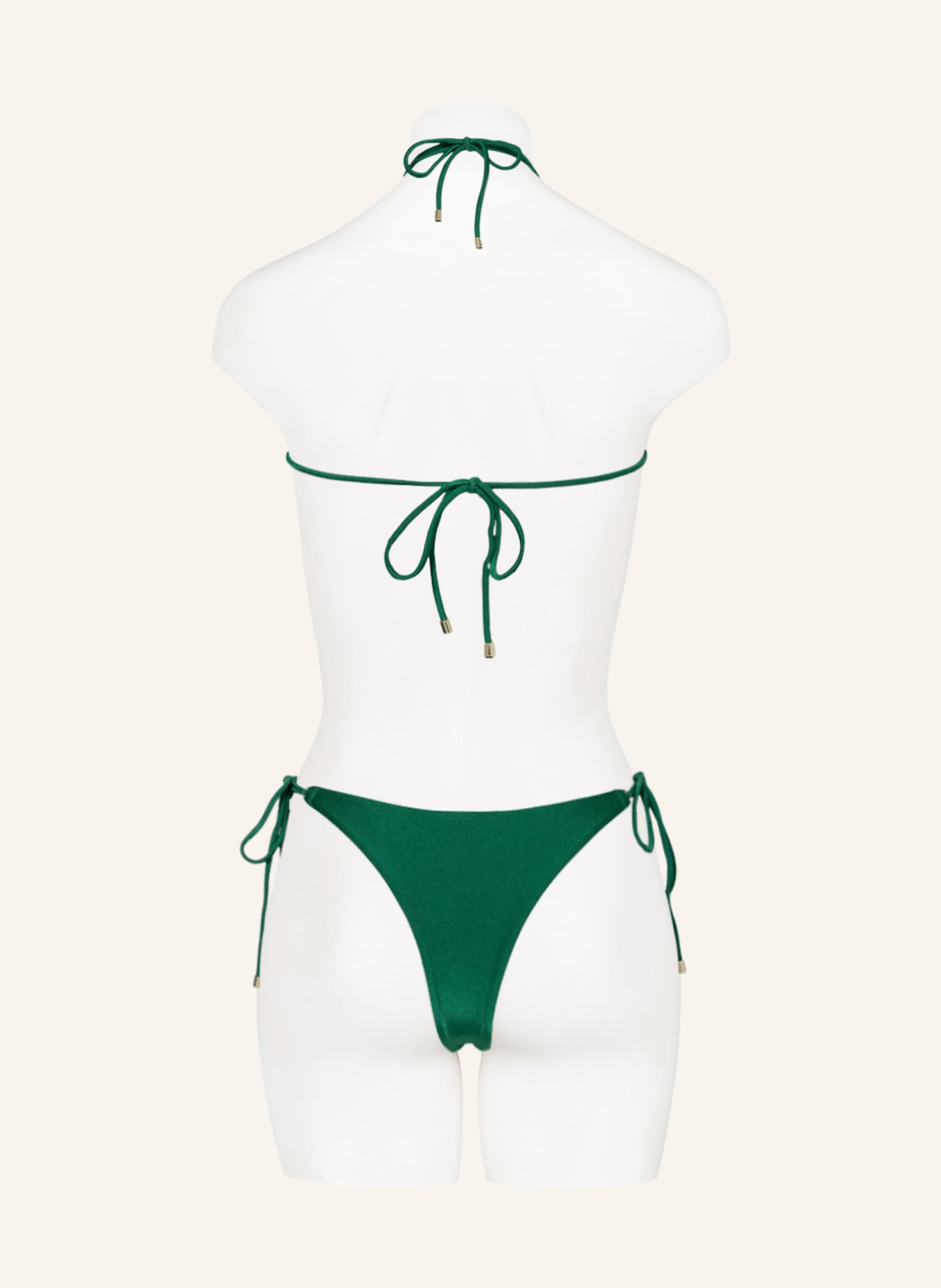 JANTHEE Berlin Triangle bikini bottoms ALDINA, Color: GREEN (Image 3)