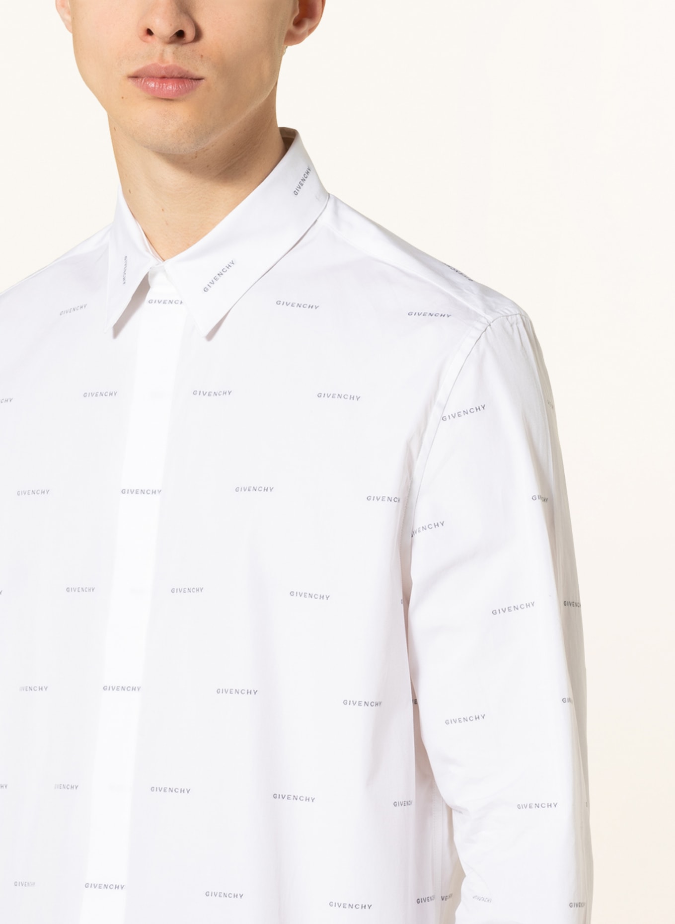 GIVENCHY Shirt boxy fit, Color: WHITE (Image 4)
